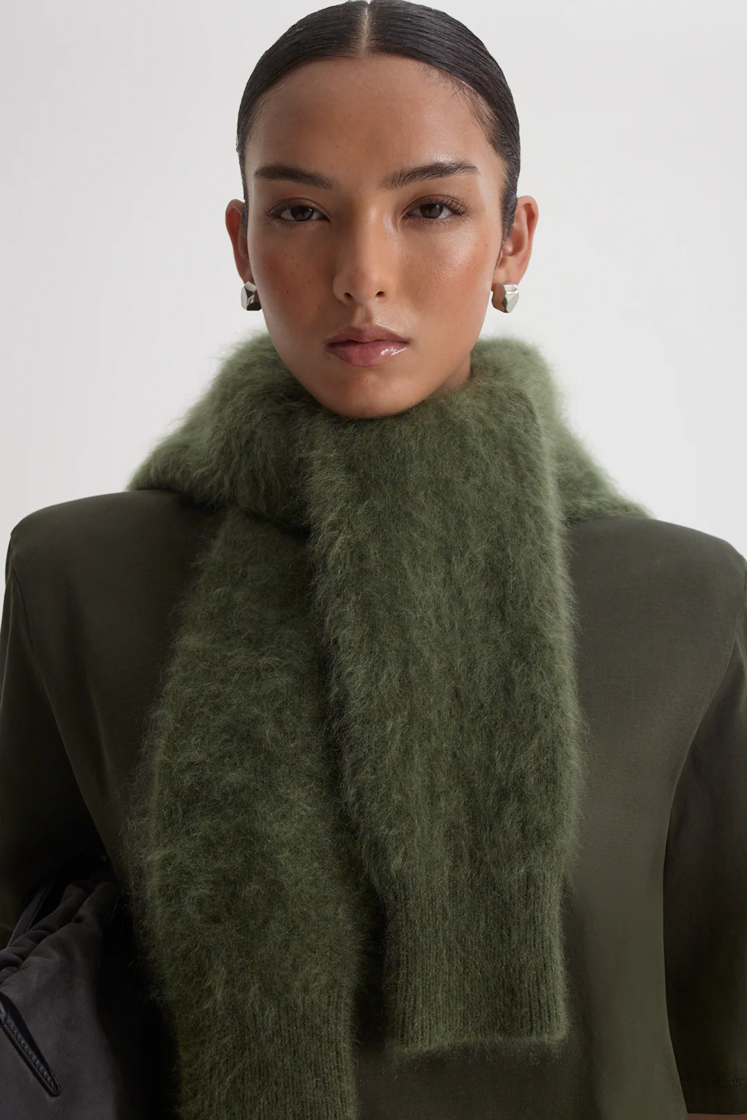 MERCERISED OVERSIZE SHOULDER PAD TEE - Image 7