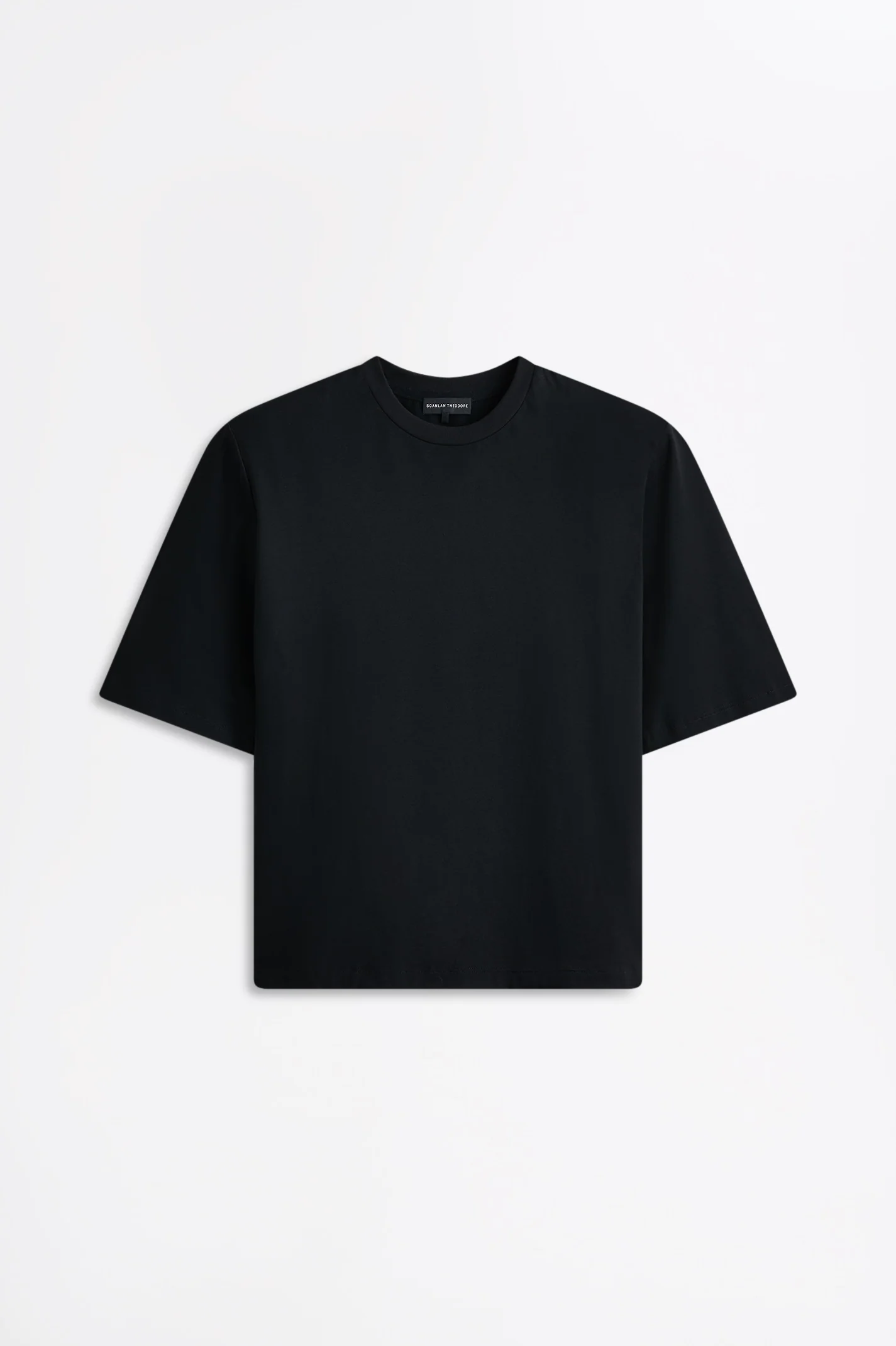 MERCERISED OVERSIZE SHOULDER PAD TEE - Image 2