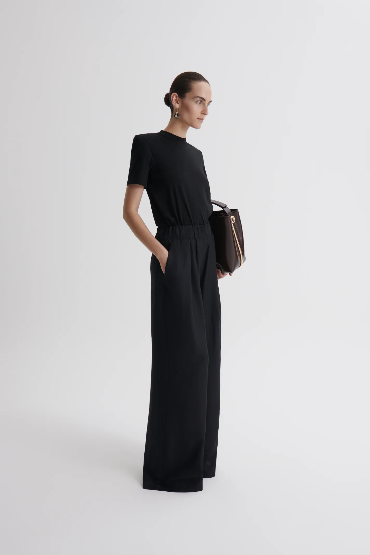 MERCERISED SHOULDER PAD TEE - Image 4
