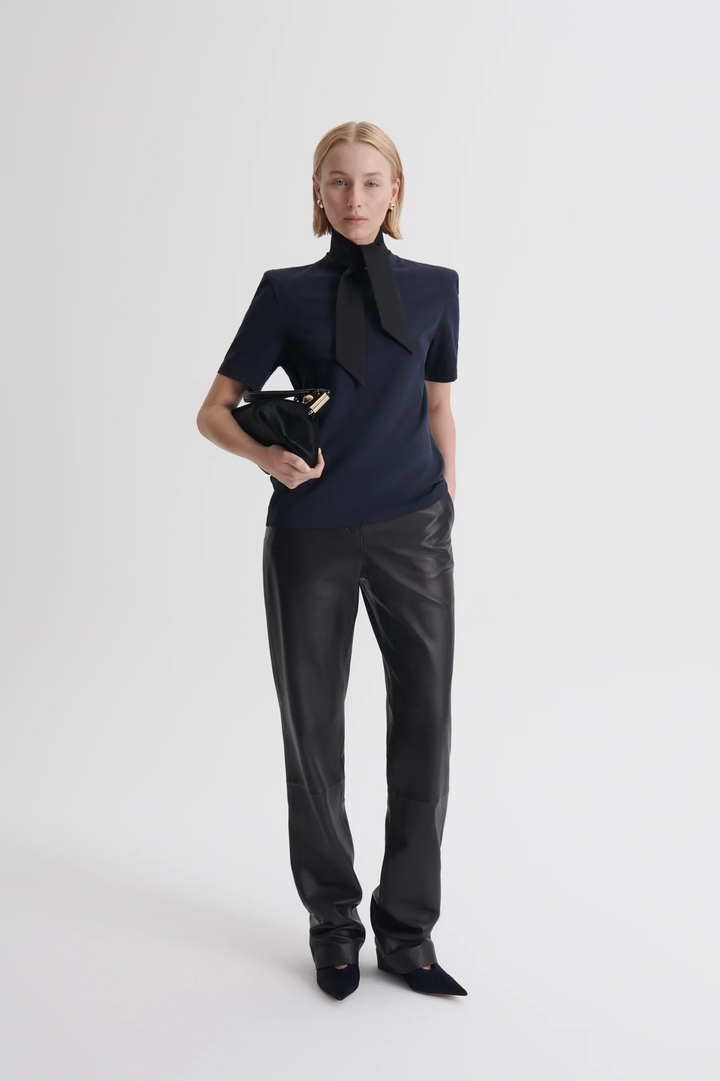 MERCERISED SHOULDER PAD TEE - Image 4