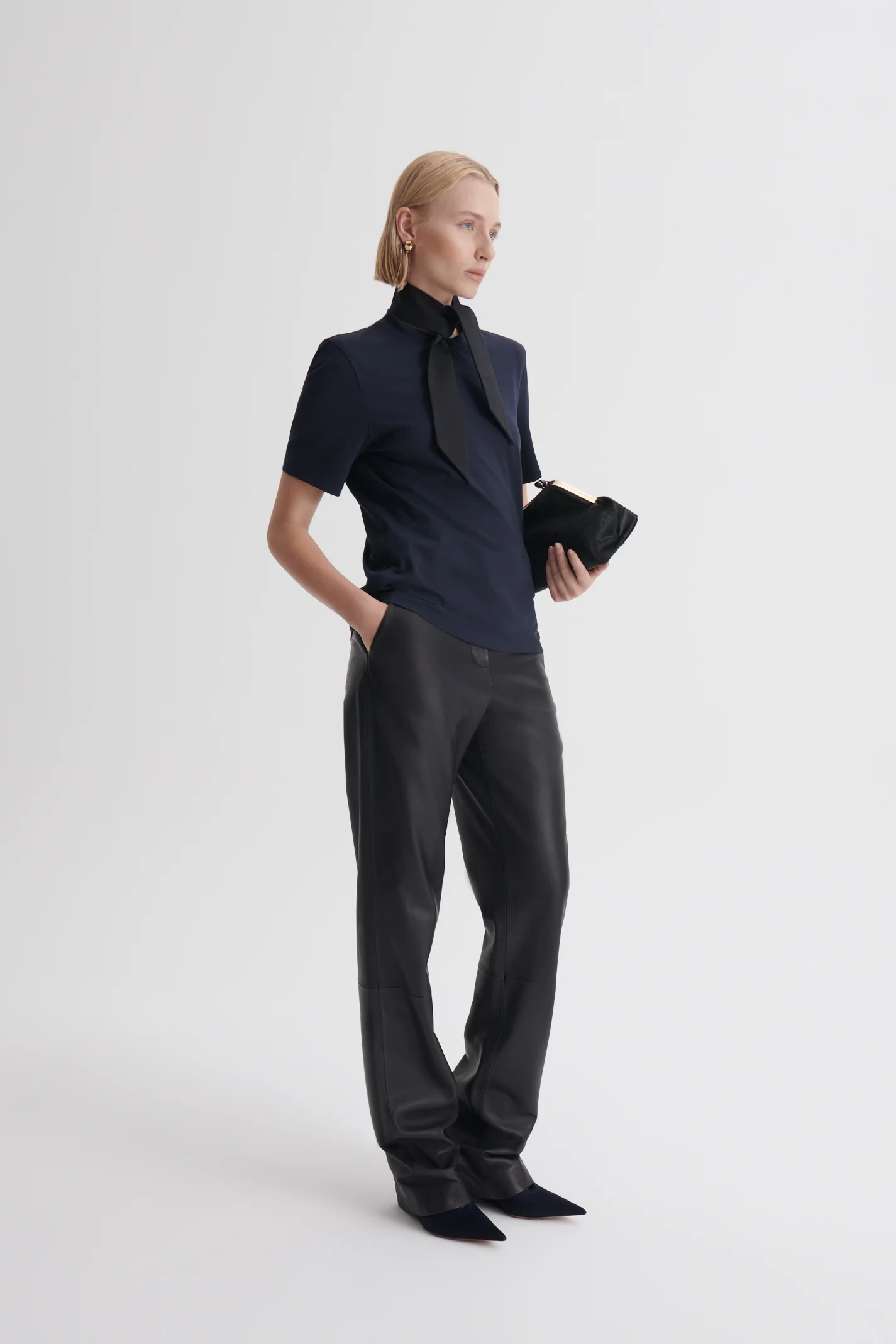 MERCERISED SHOULDER PAD TEE - Image 5