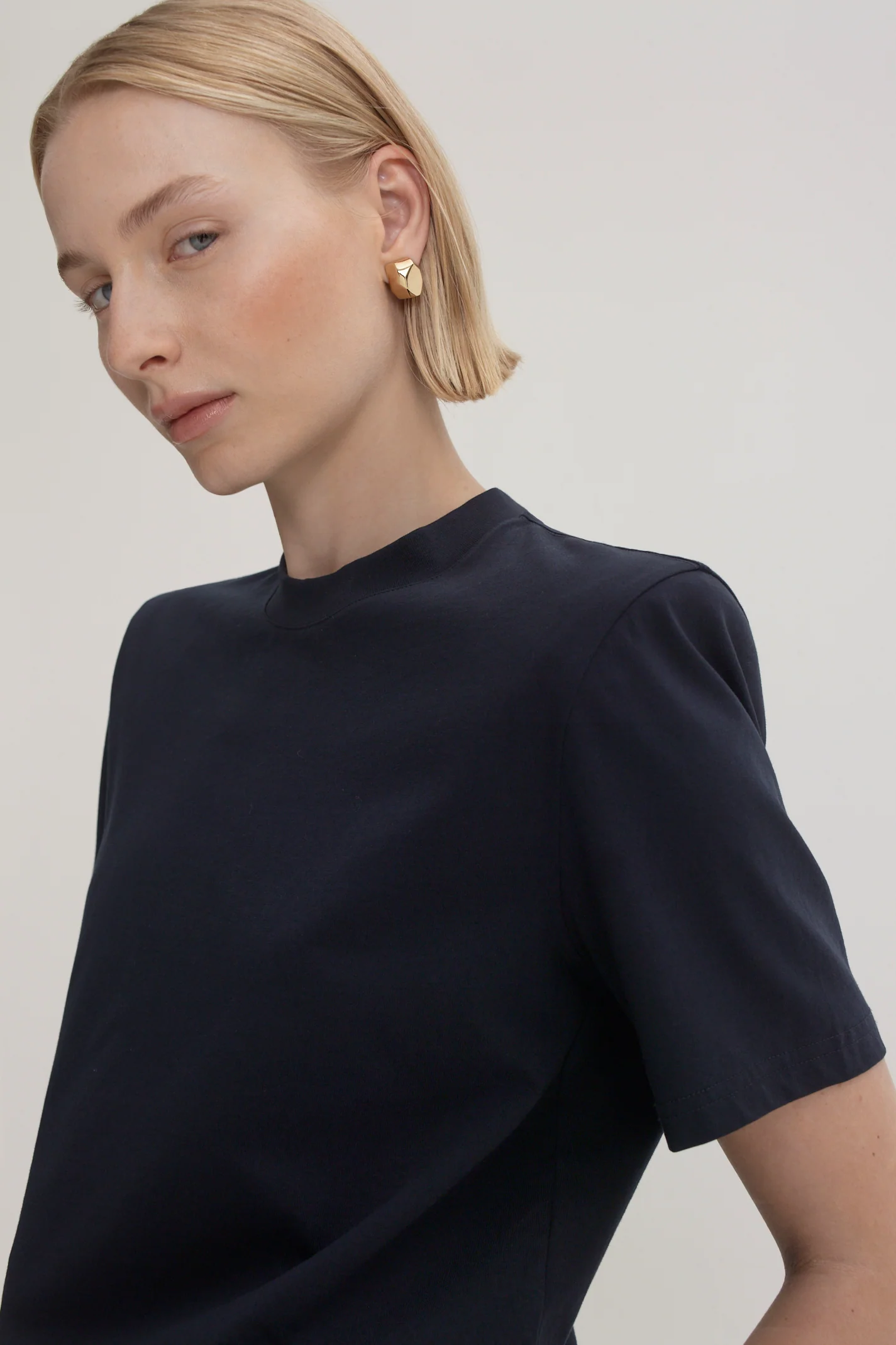 MERCERISED SHOULDER PAD TEE - Image 7