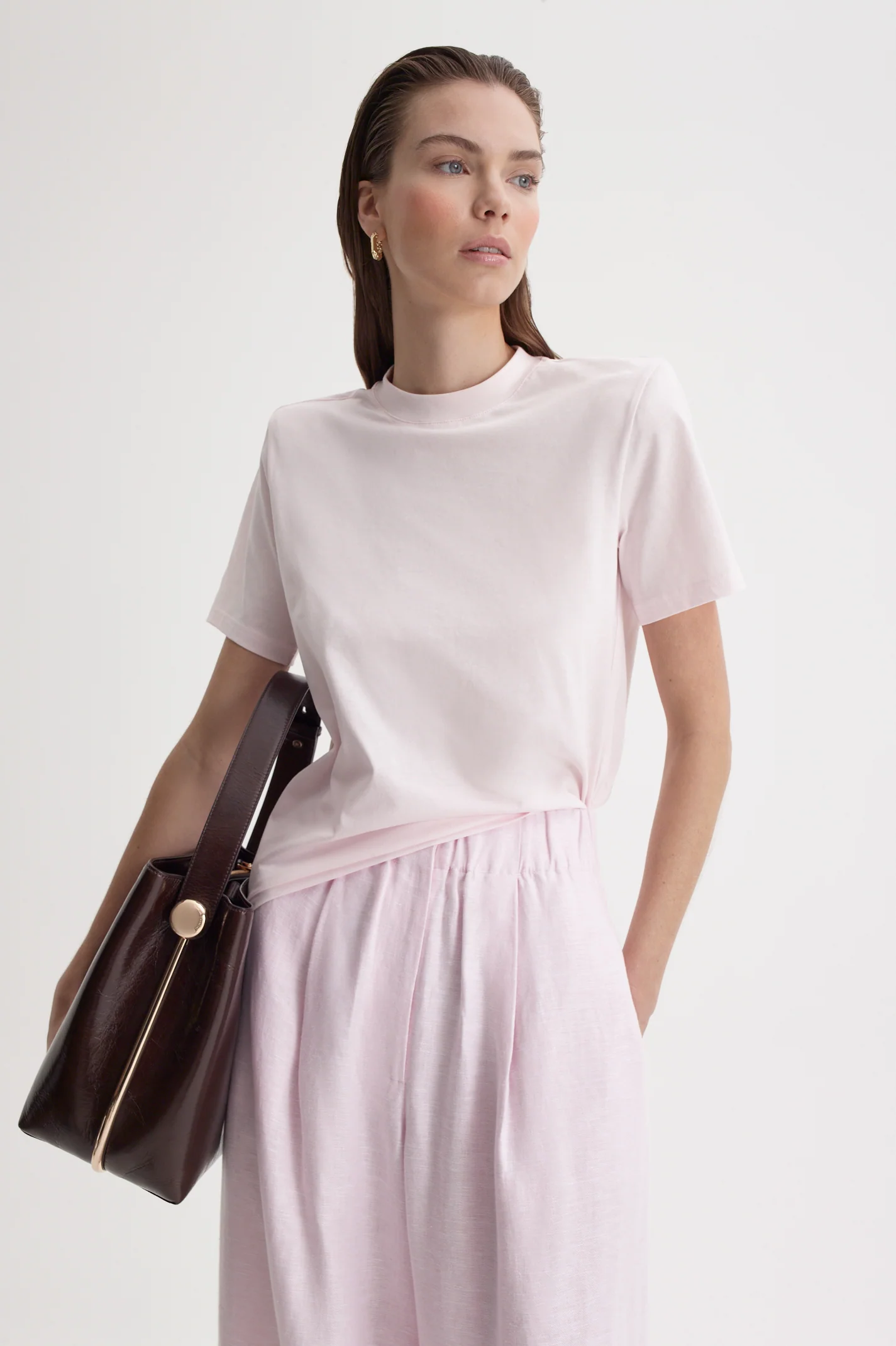MERCERISED SHOULDER PAD TEE - Image 6