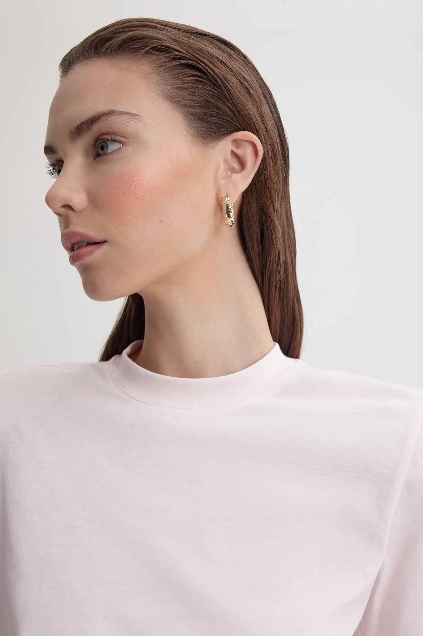 MERCERISED SHOULDER PAD TEE - Image 7