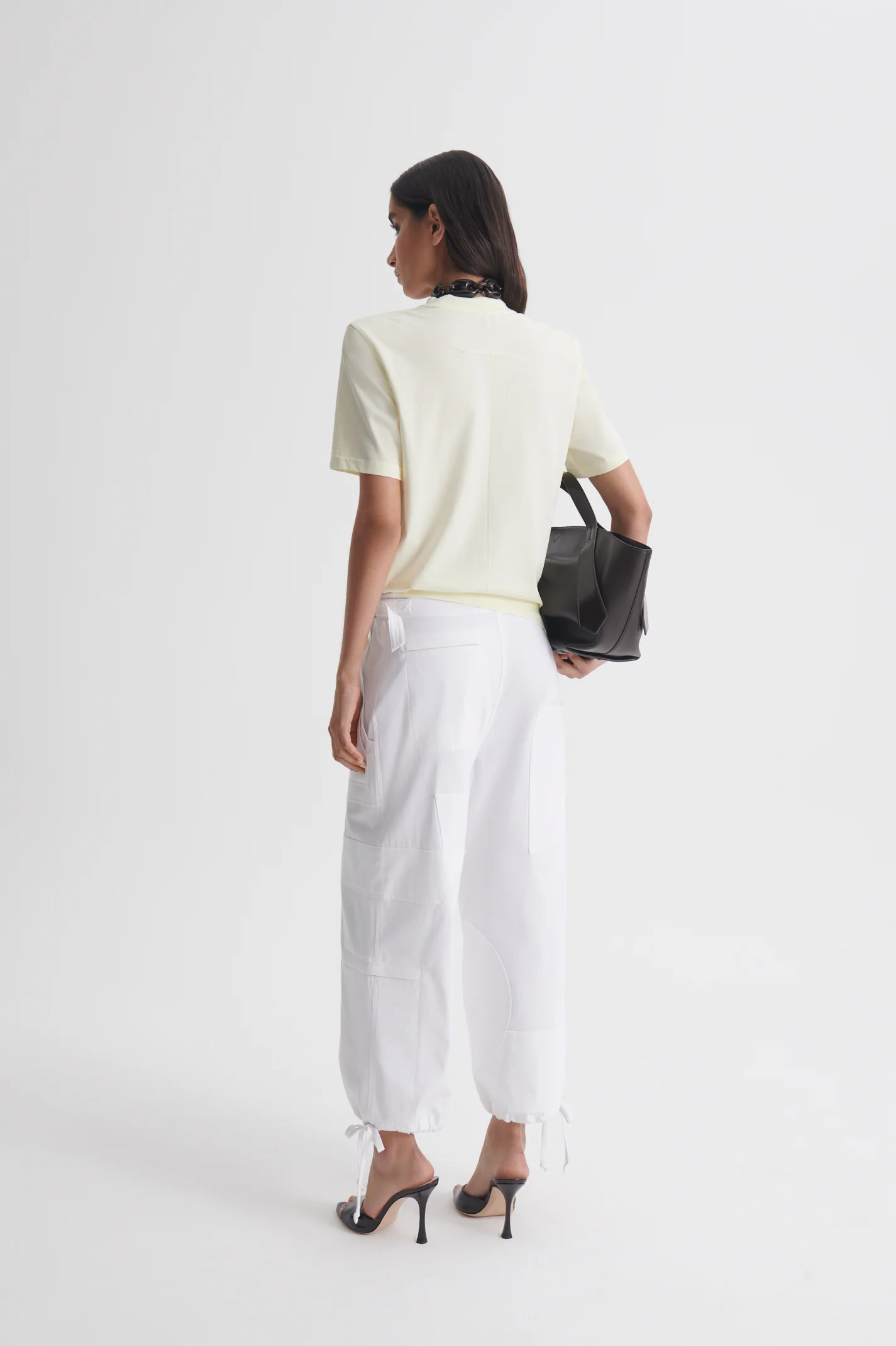 MERCERISED SHOULDER PAD TEE - Image 6