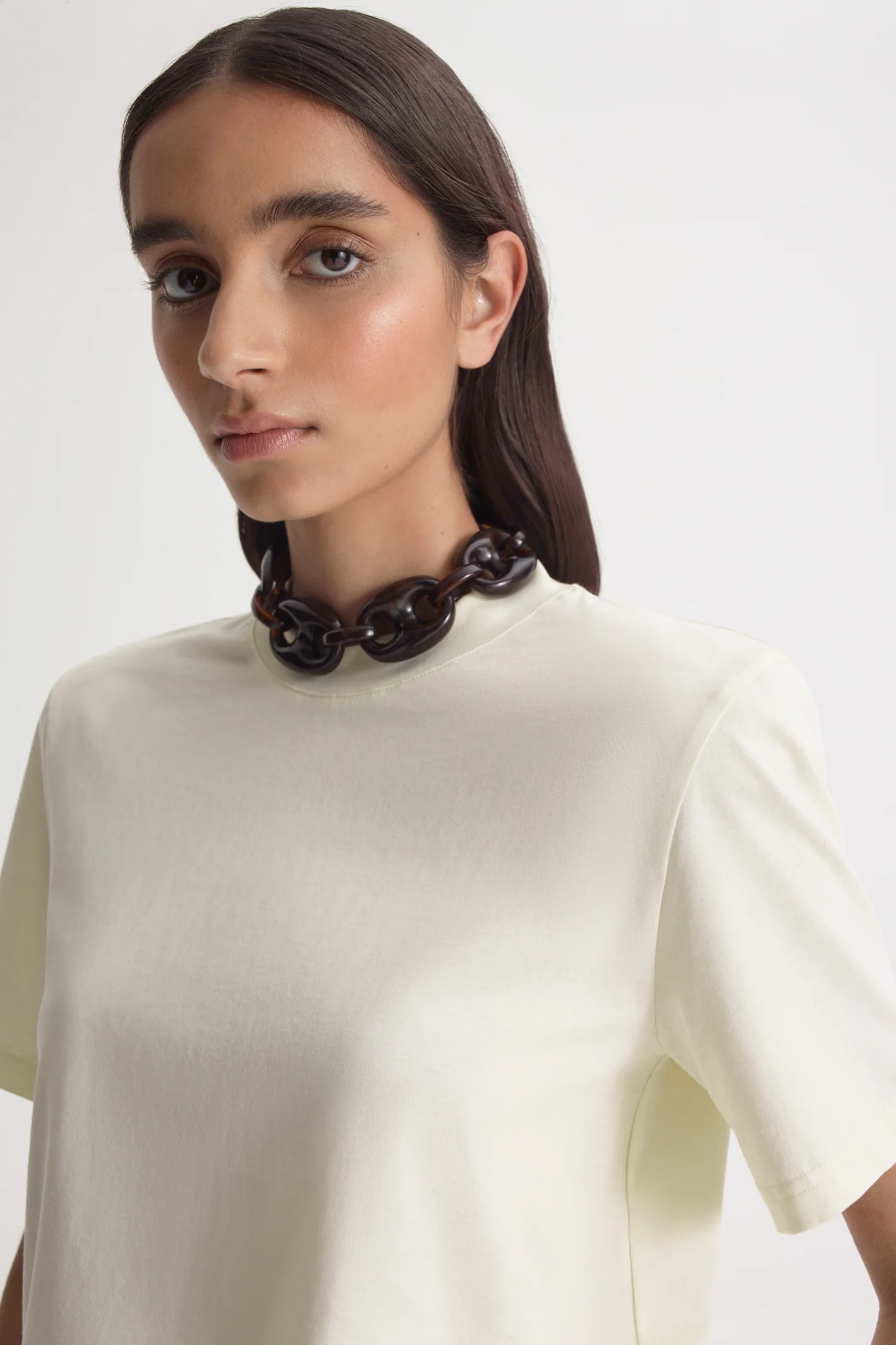 MERCERISED SHOULDER PAD TEE - Image 7