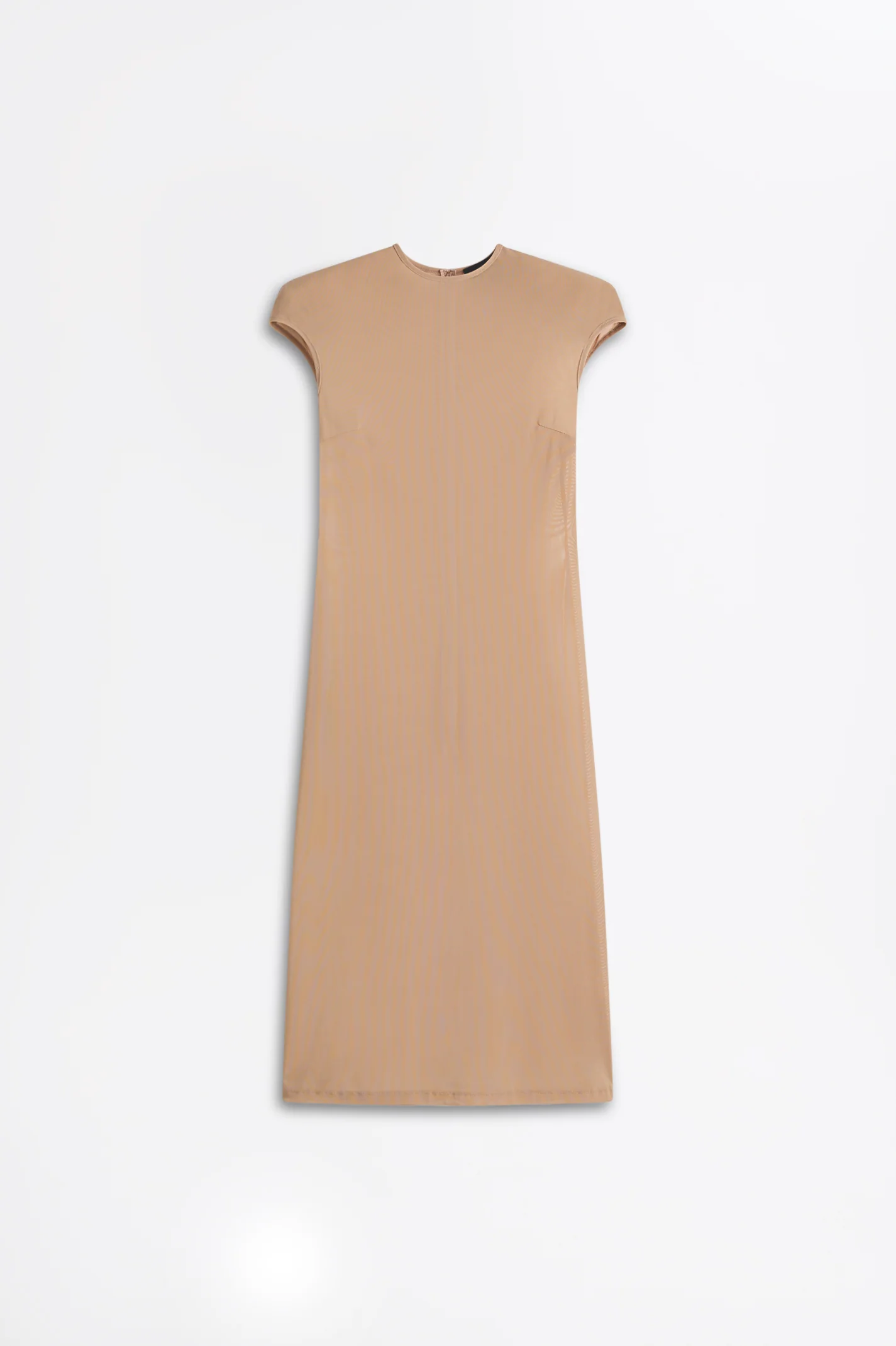 MESH SHOULDER PAD DRESS - Image 2