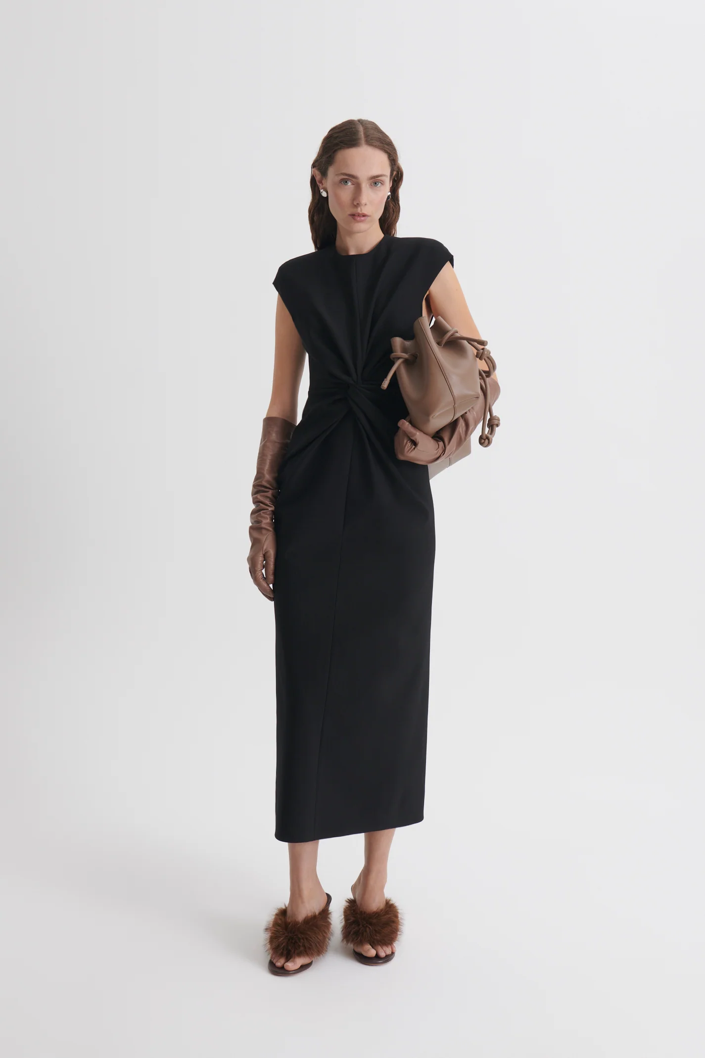 MILANO TURBAN PENCIL DRESS - Image 3