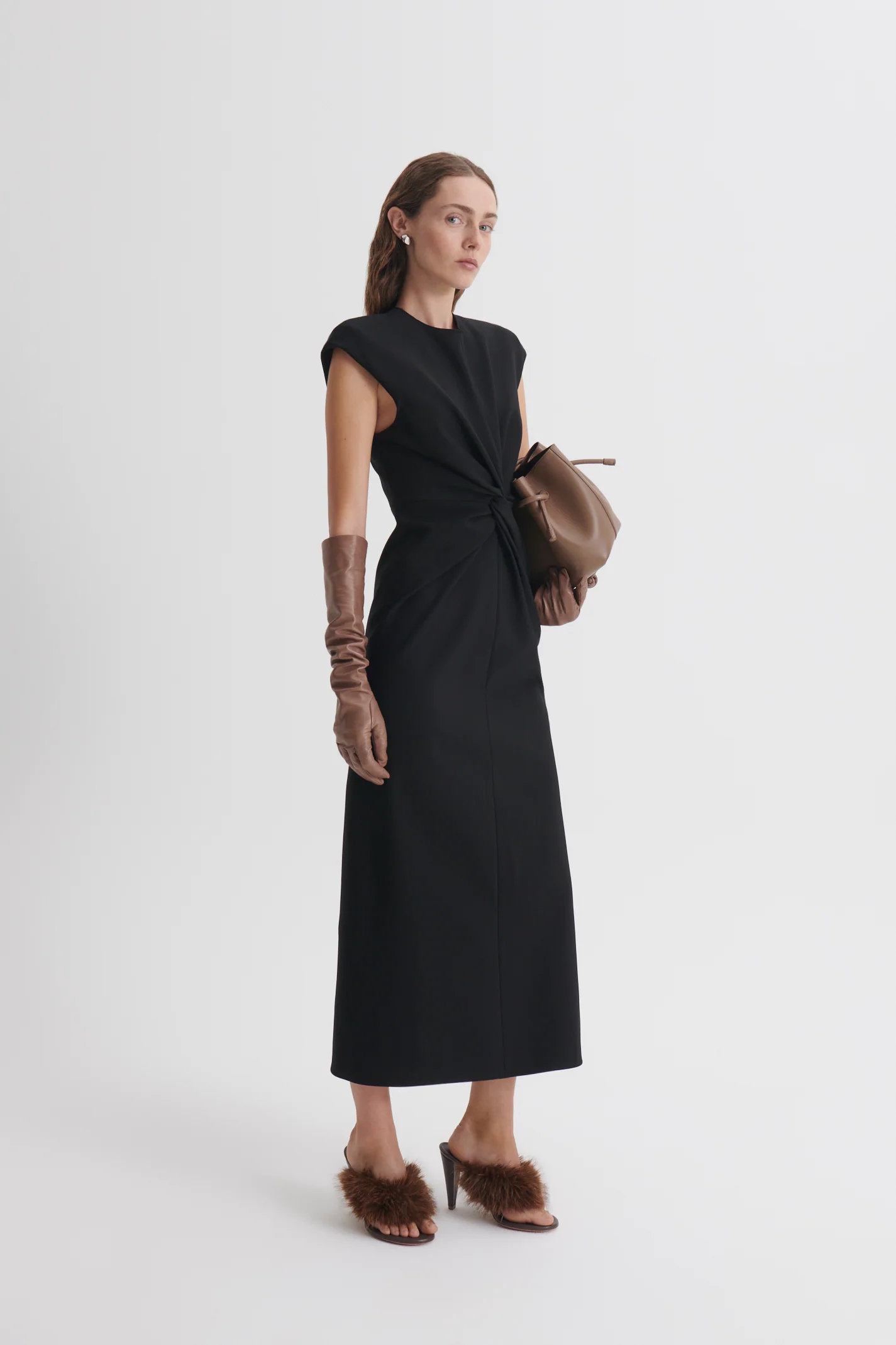 MILANO TURBAN PENCIL DRESS - Image 4