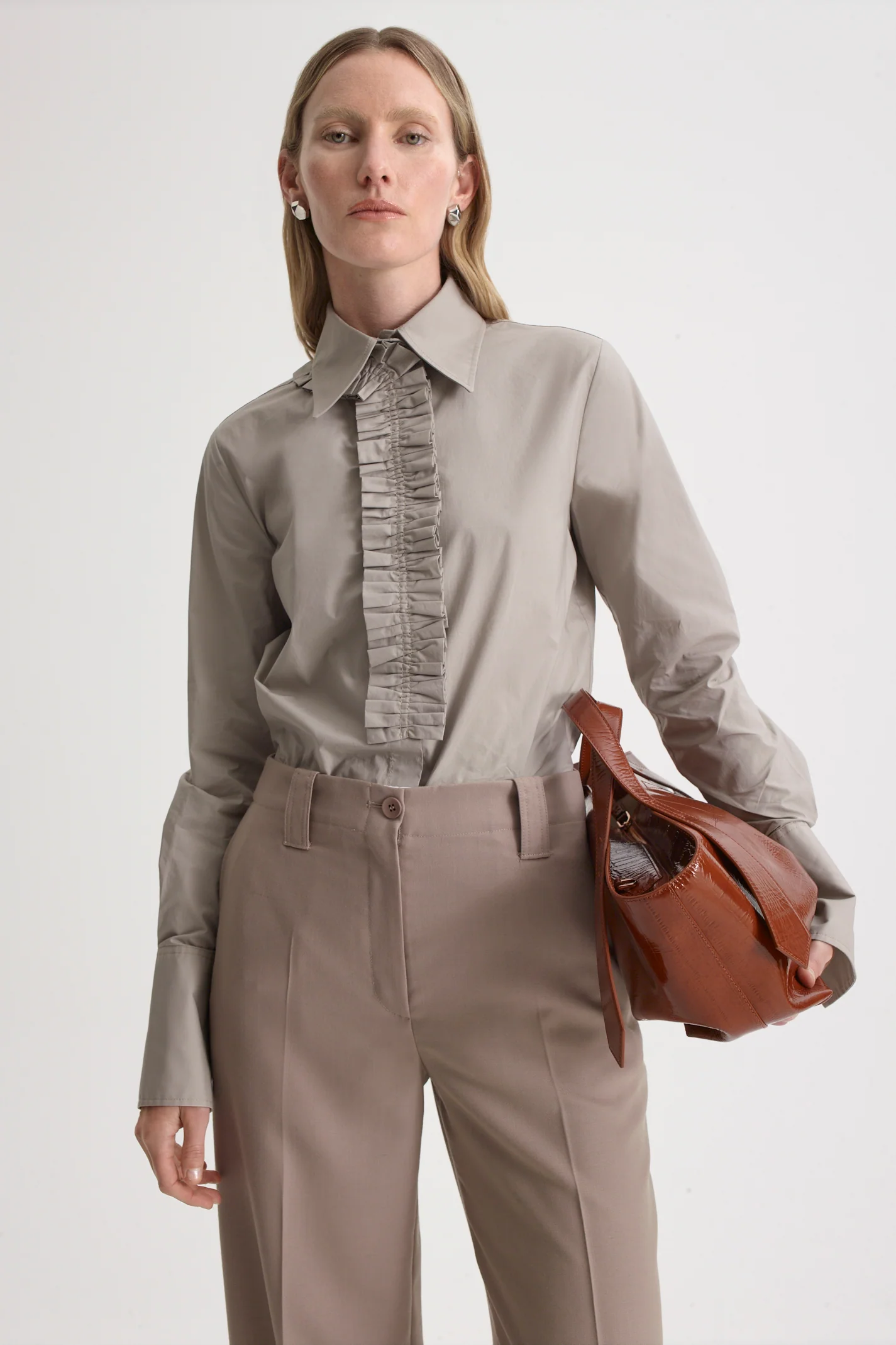 PARACHUTE COTTON RUFFLE SHIRT - Image 3