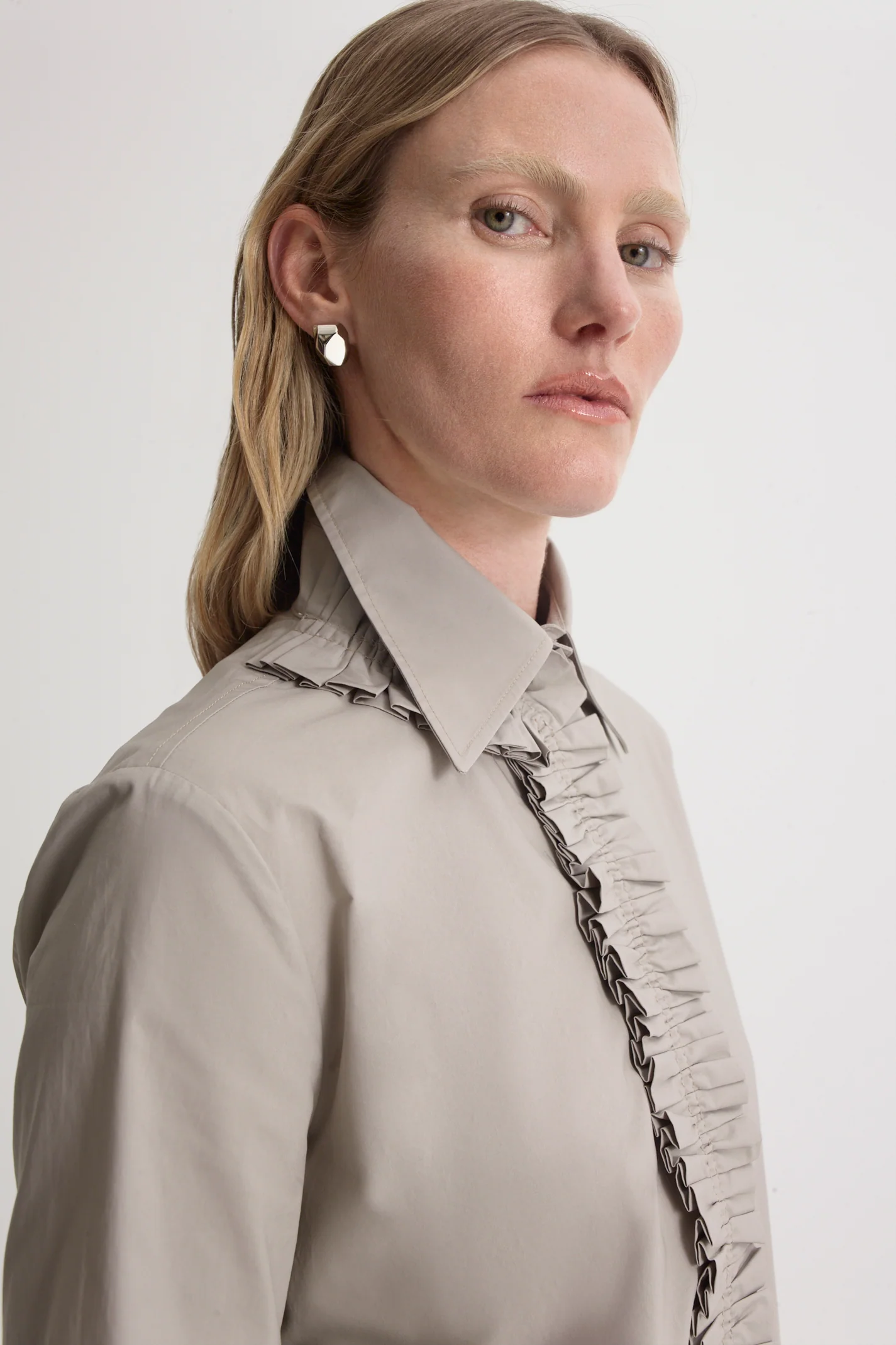 PARACHUTE COTTON RUFFLE SHIRT - Image 8