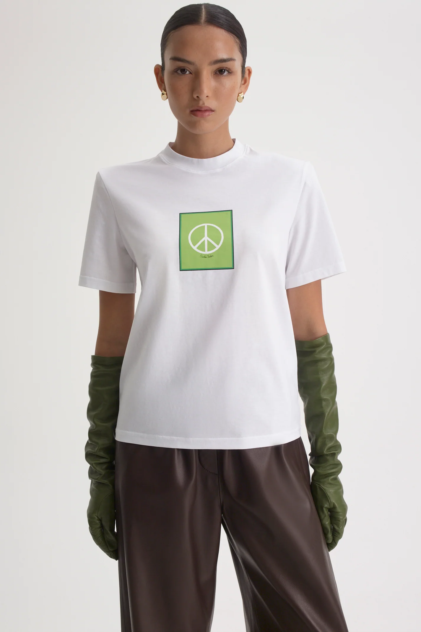 PEACE SHOULDER PAD TSHIRT - Image 4