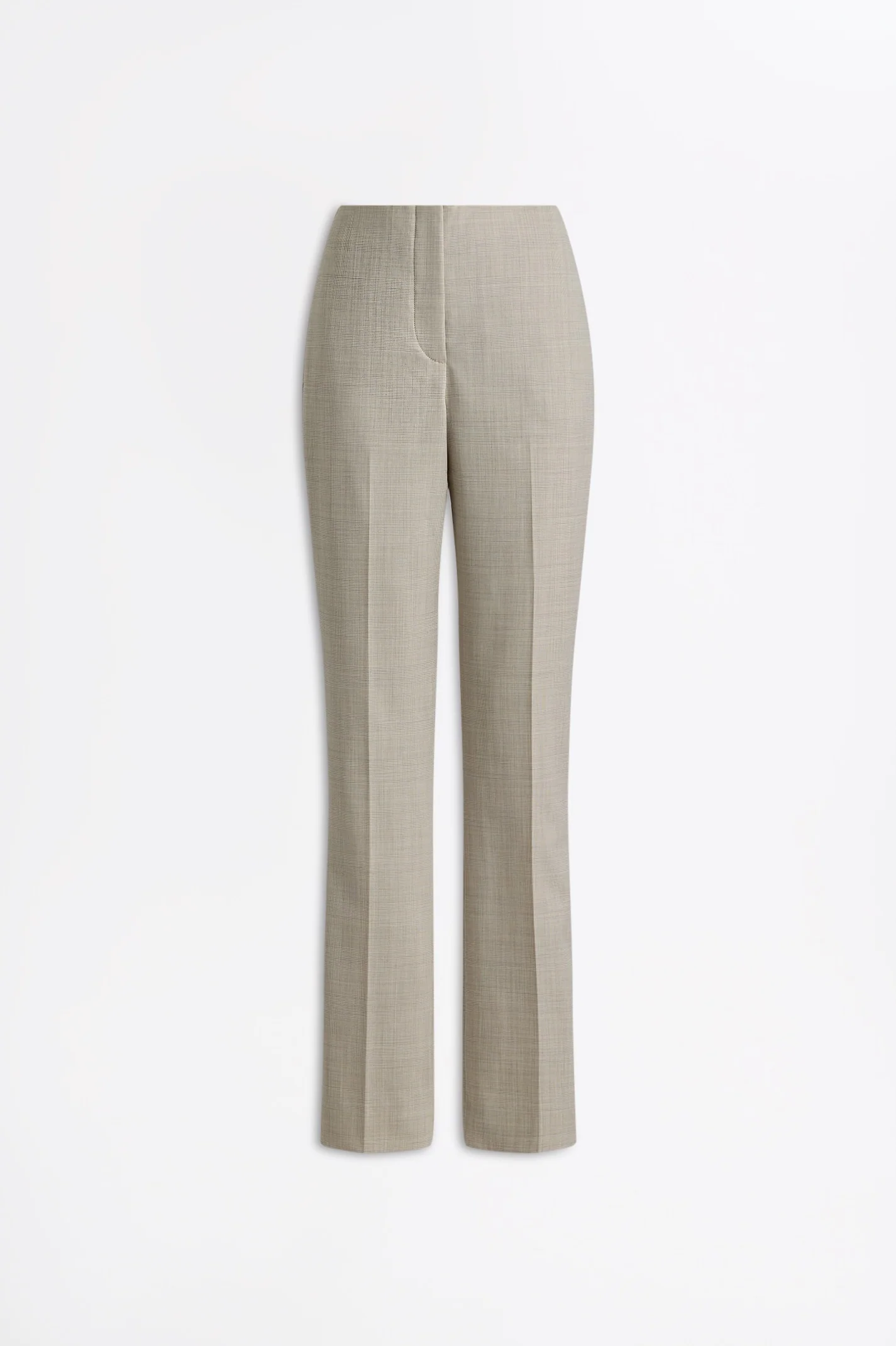 PLAID SLIM LEG TROUSER - Image 2