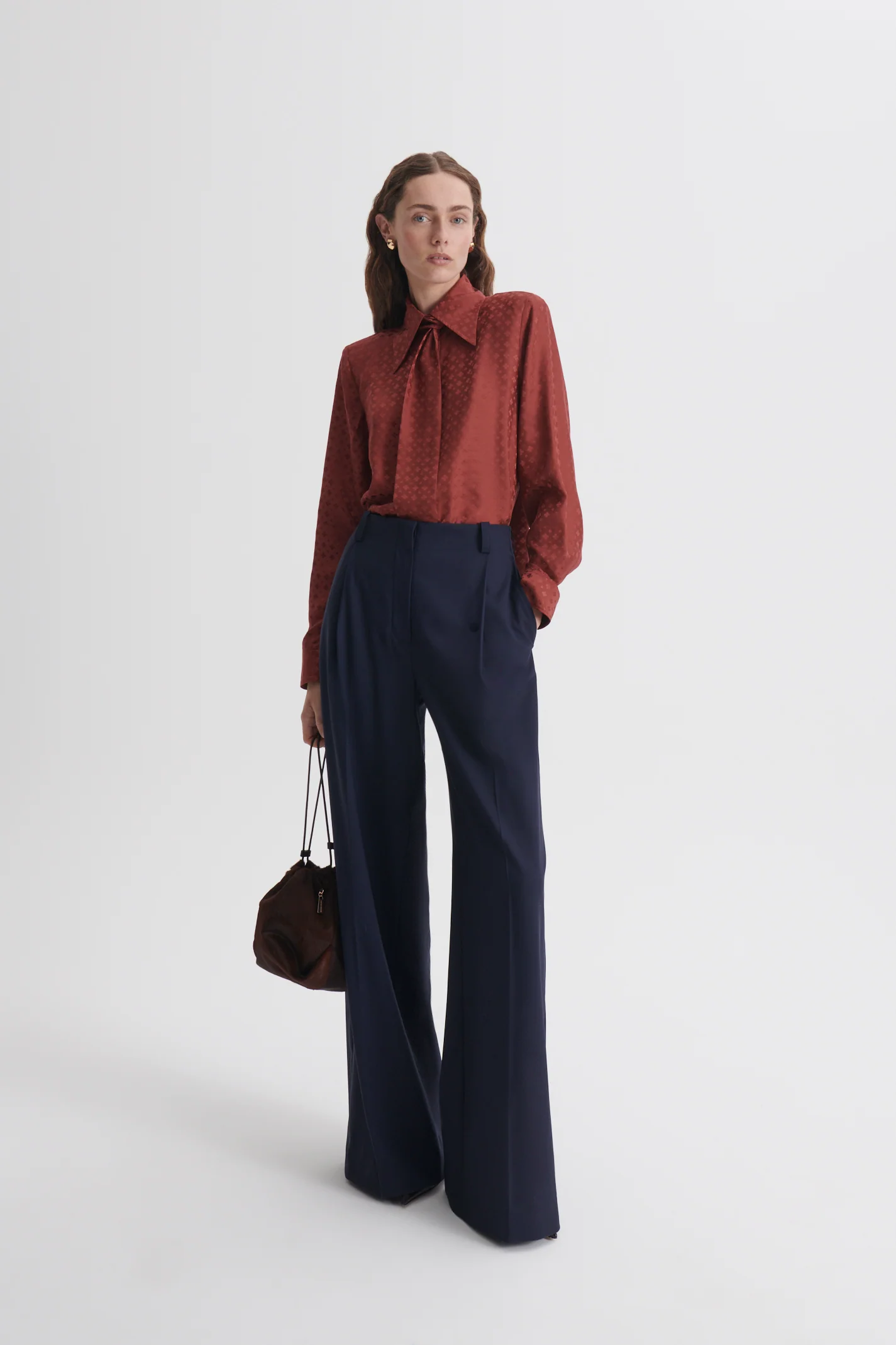 PLEAT DRAPE TAILORED TROUSER - Image 3