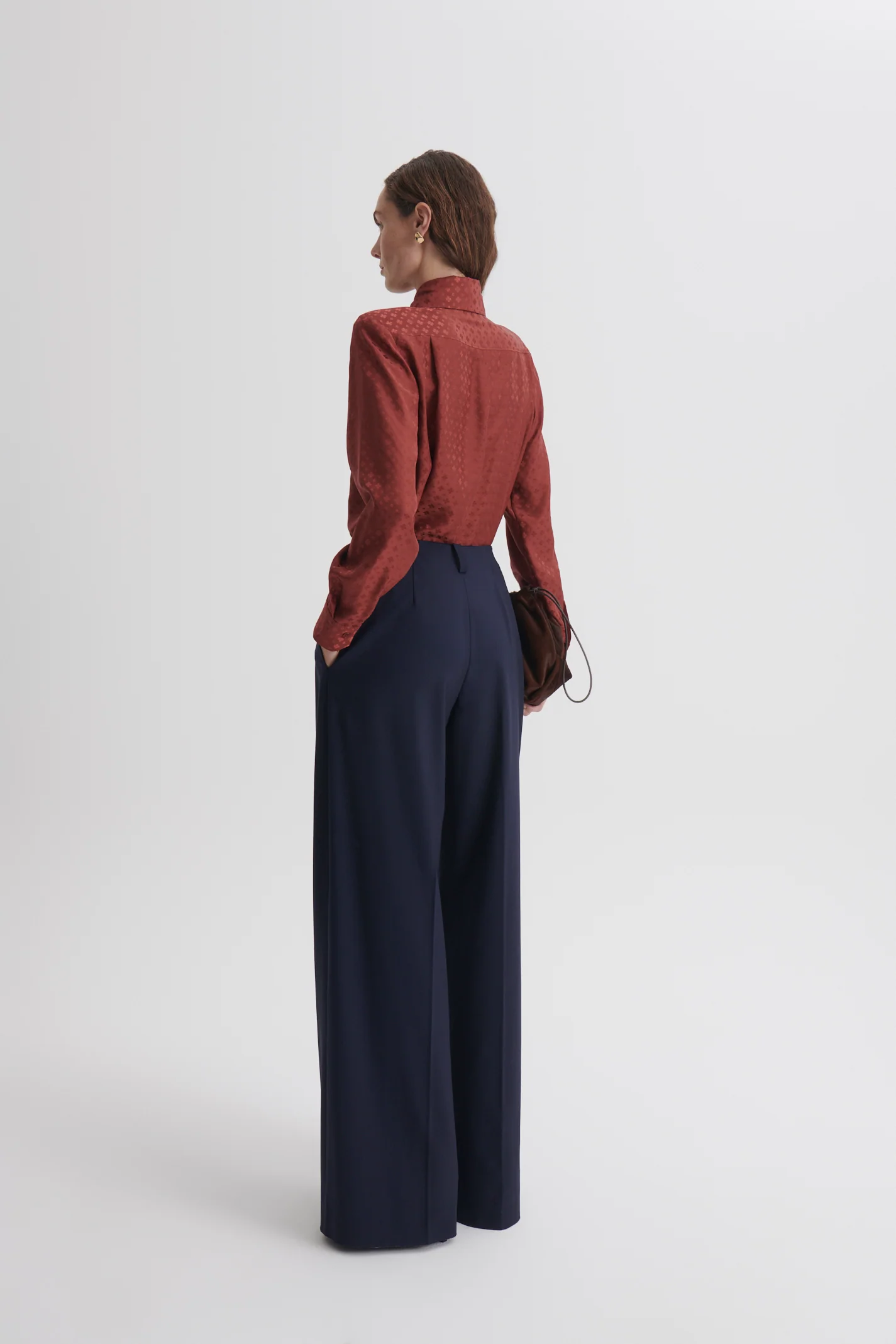 PLEAT DRAPE TAILORED TROUSER - Image 5