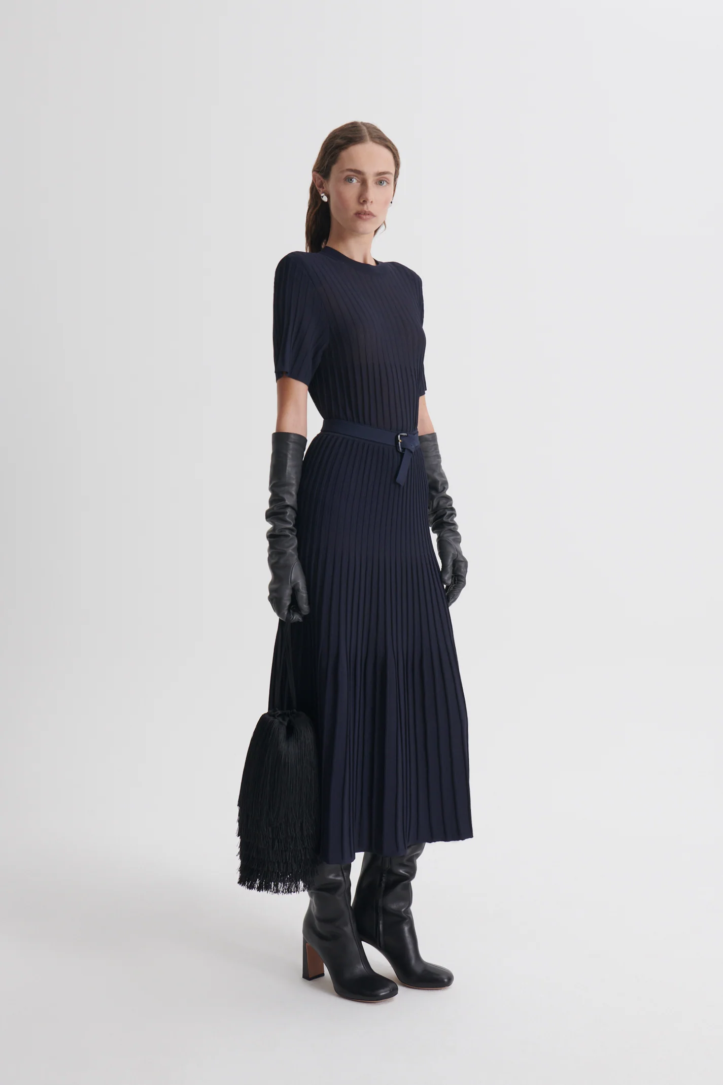 PLEAT RIB SHOULDER PAD TOP - Image 5