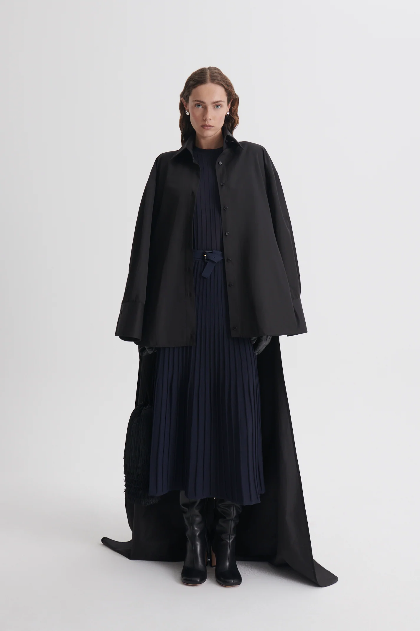 PLEAT RIB SHOULDER PAD TOP - Image 7