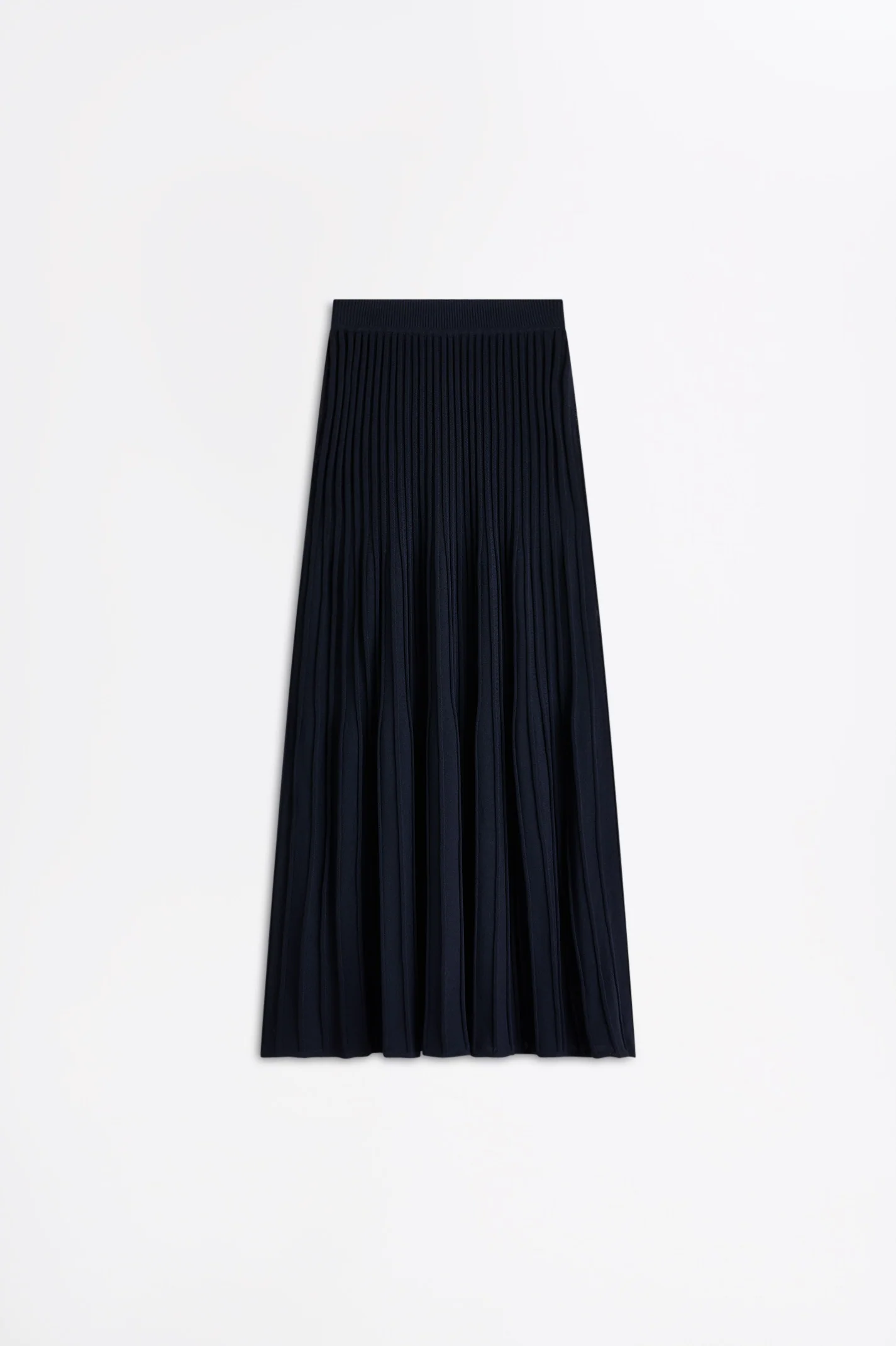 PLEAT VARIEGATED STITCH SKIRT - Image 2