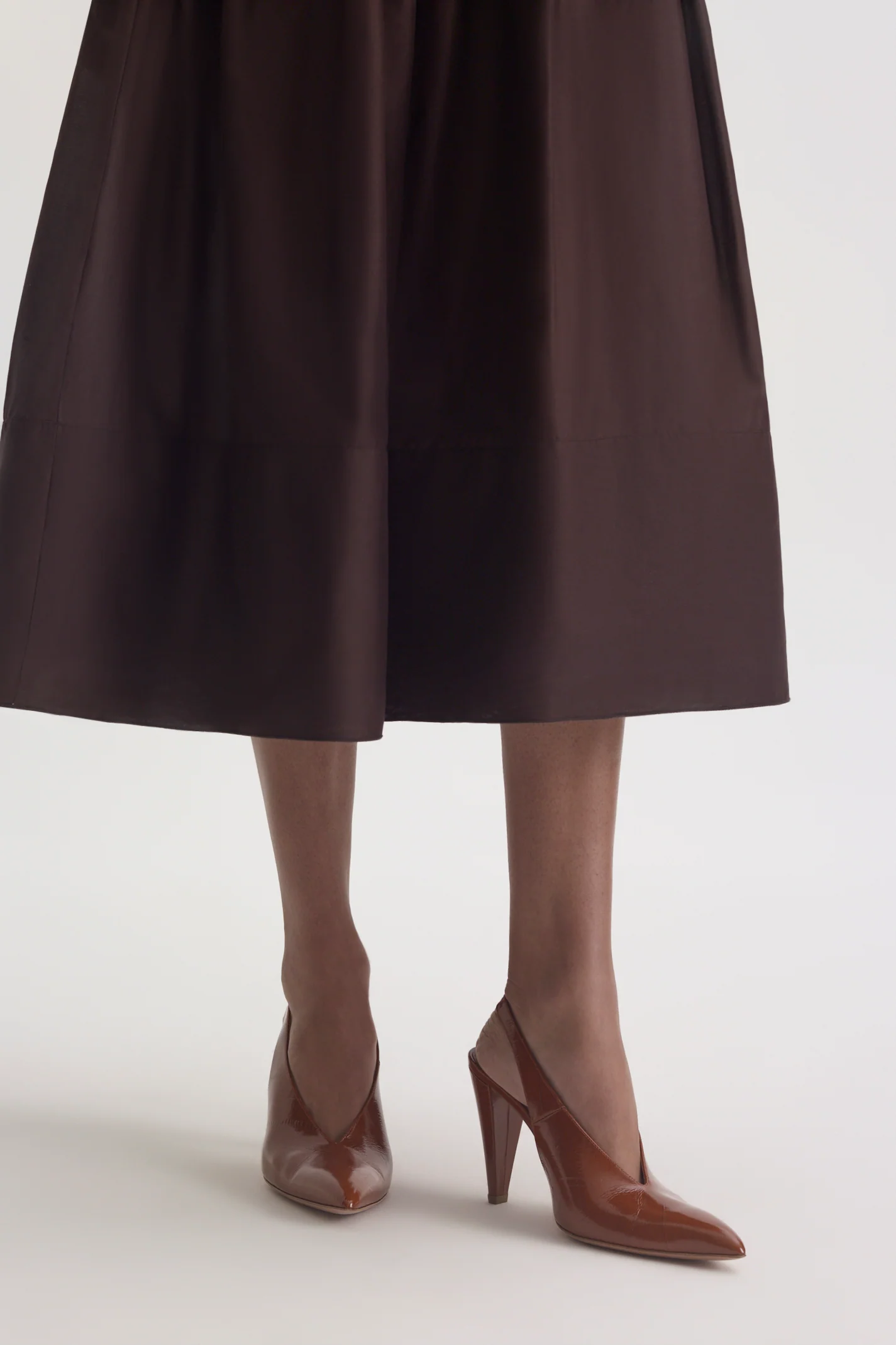 POLISHED VOILE SWEATER DRESS - Image 7