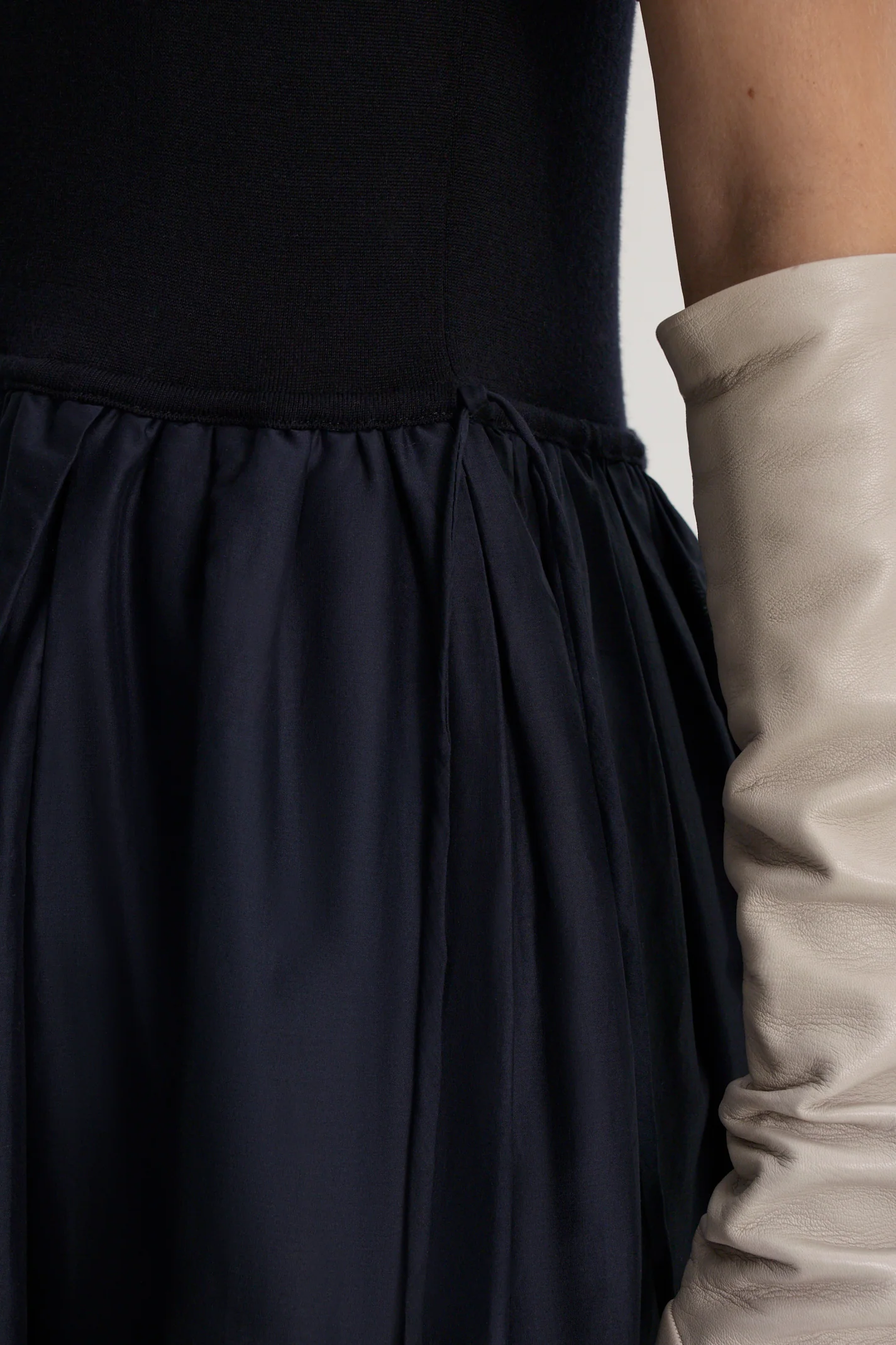 POLISHED VOILE SWEATER DRESS - Image 7