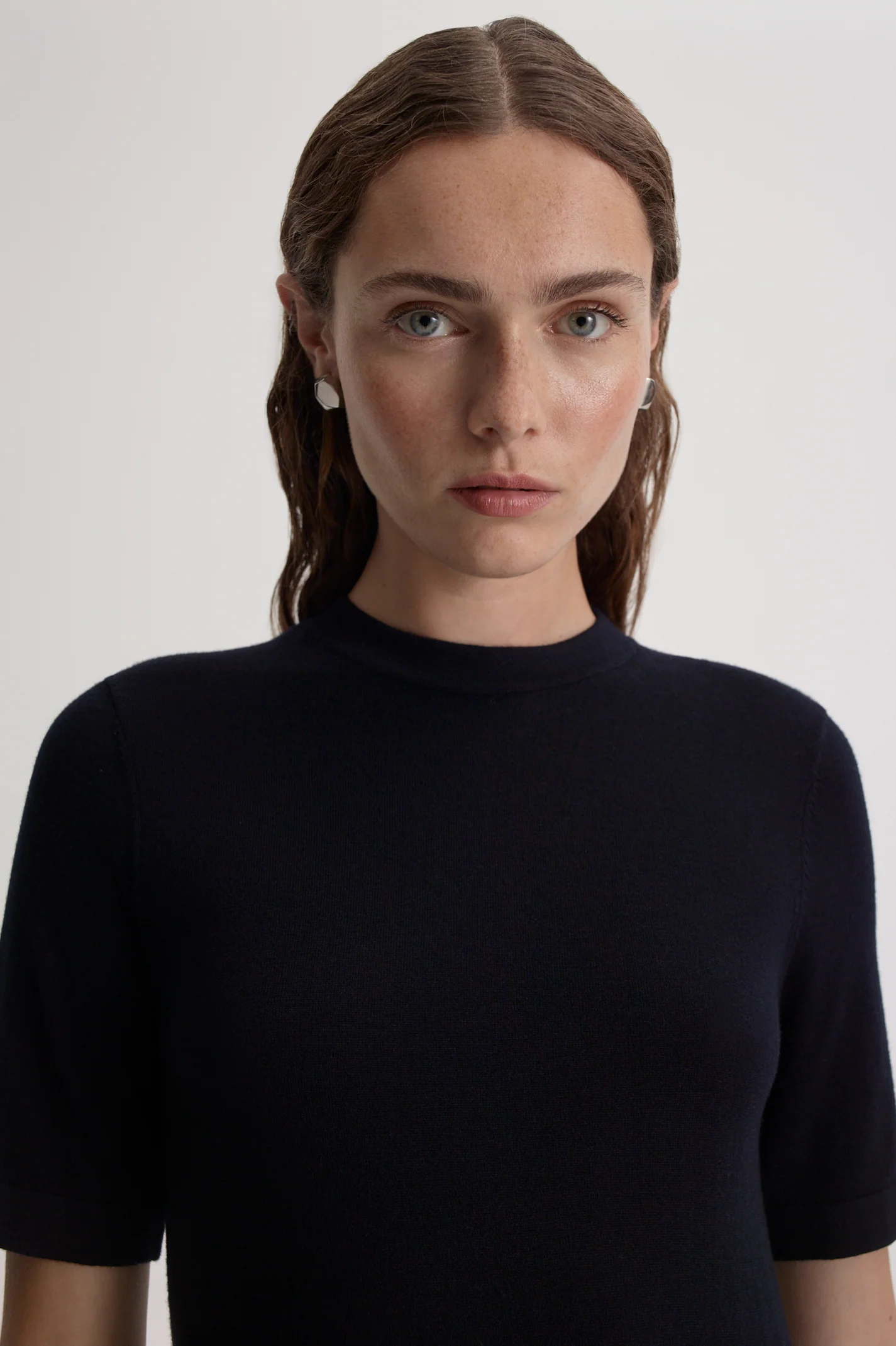 POLISHED VOILE SWEATER DRESS - Image 9