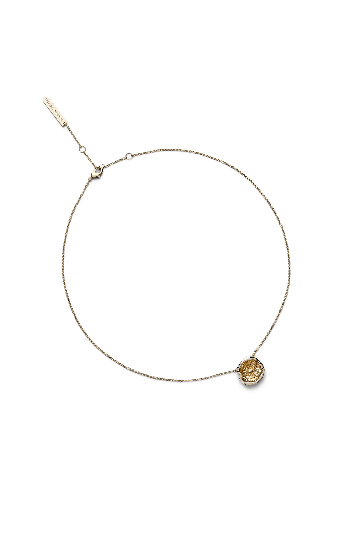 POPPY PENDANT NECKLACE