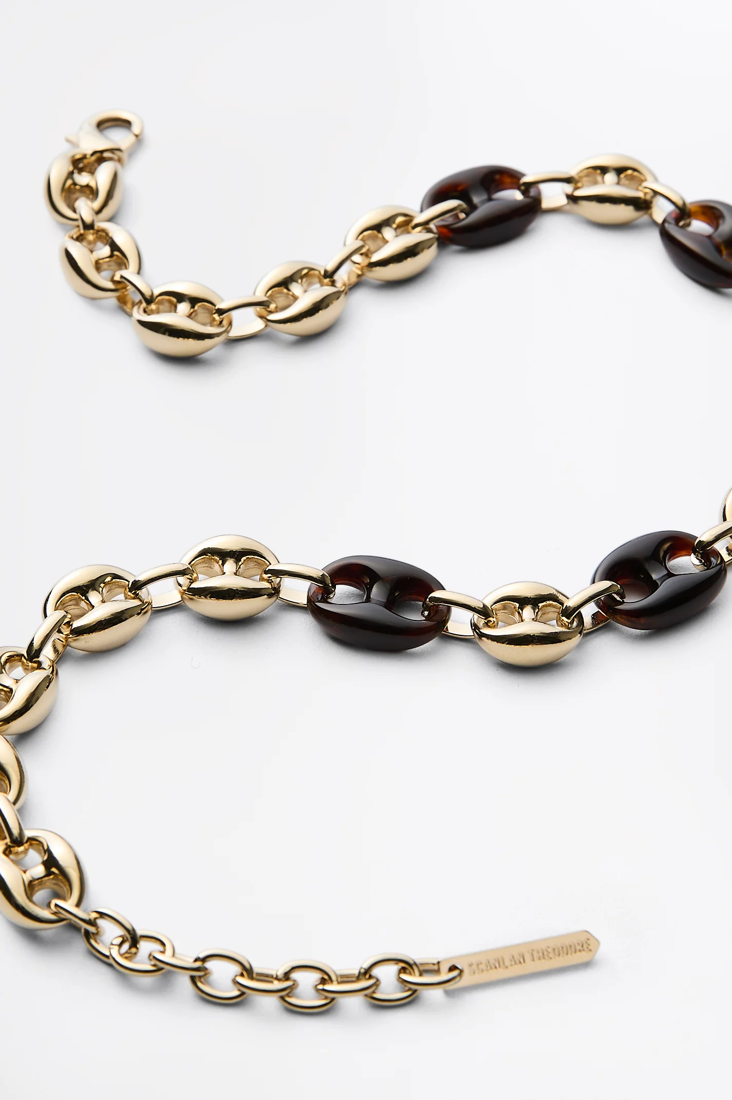 RESIN AND GOLD MARINE CHOKER - Image 3