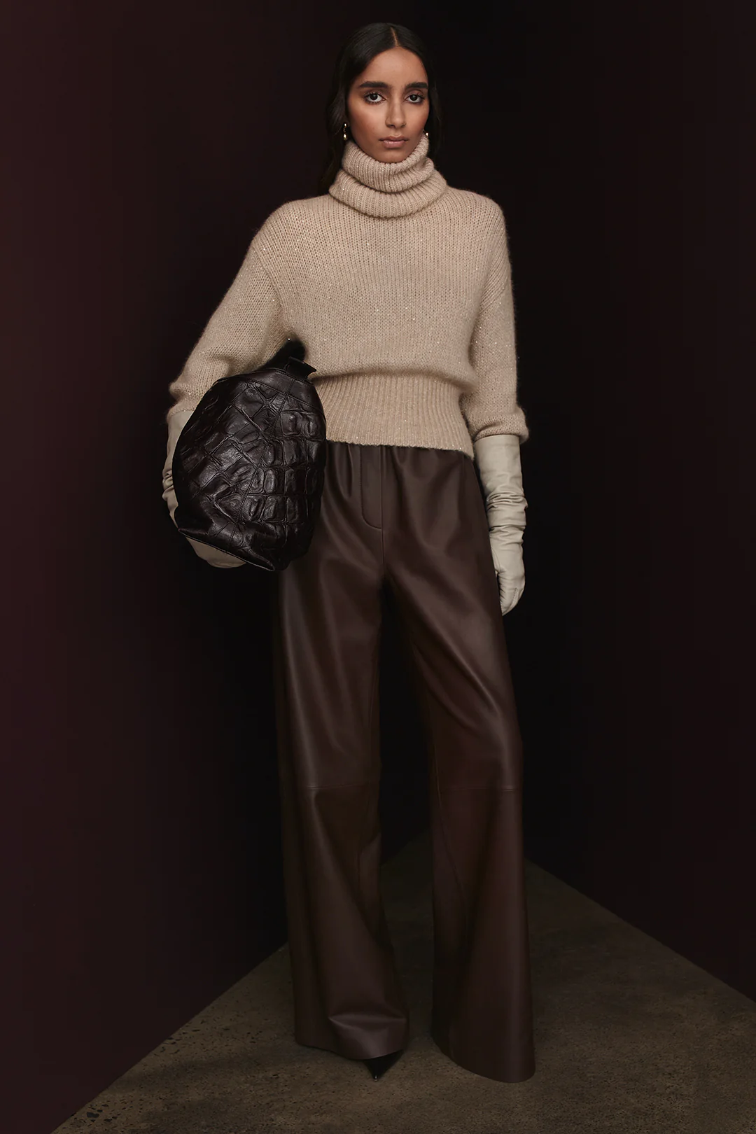 SEQUIN KNIT SWEATER - Image 3