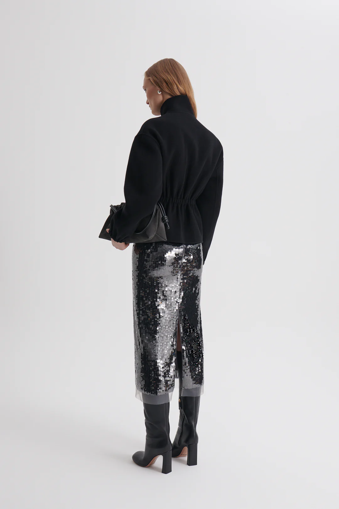 SEQUIN PENCIL SKIRT - Image 6