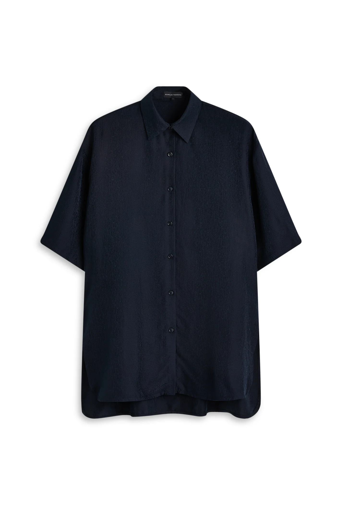 SILK JACQUARD SHORT SLEEVE SHIRT