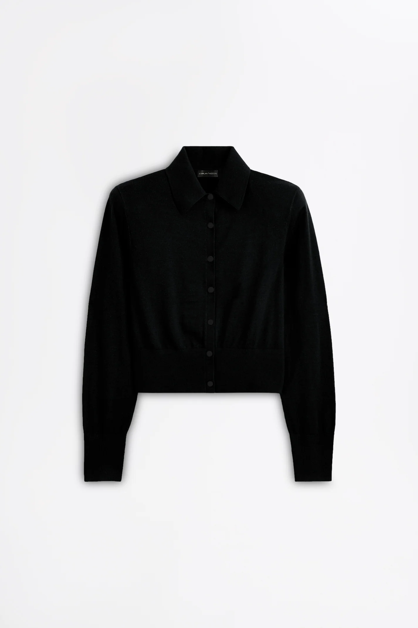 SILK MERINO KNIT SHIRT - Image 2