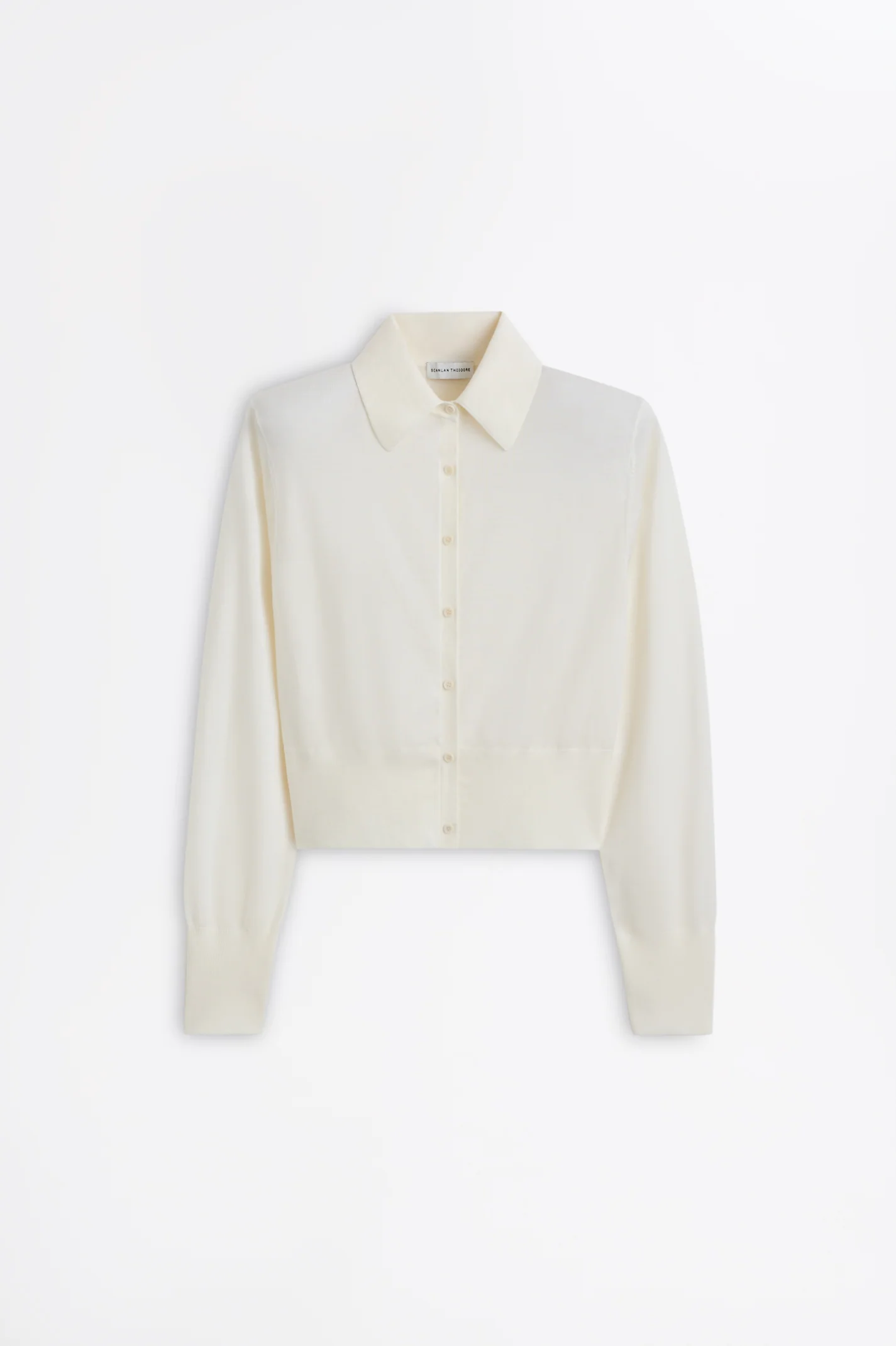 SILK MERINO KNIT SHIRT - Image 2