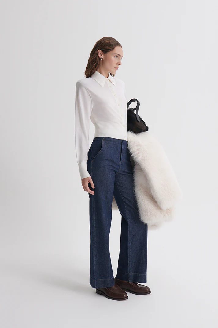 SILK MERINO KNIT SHIRT - Image 5