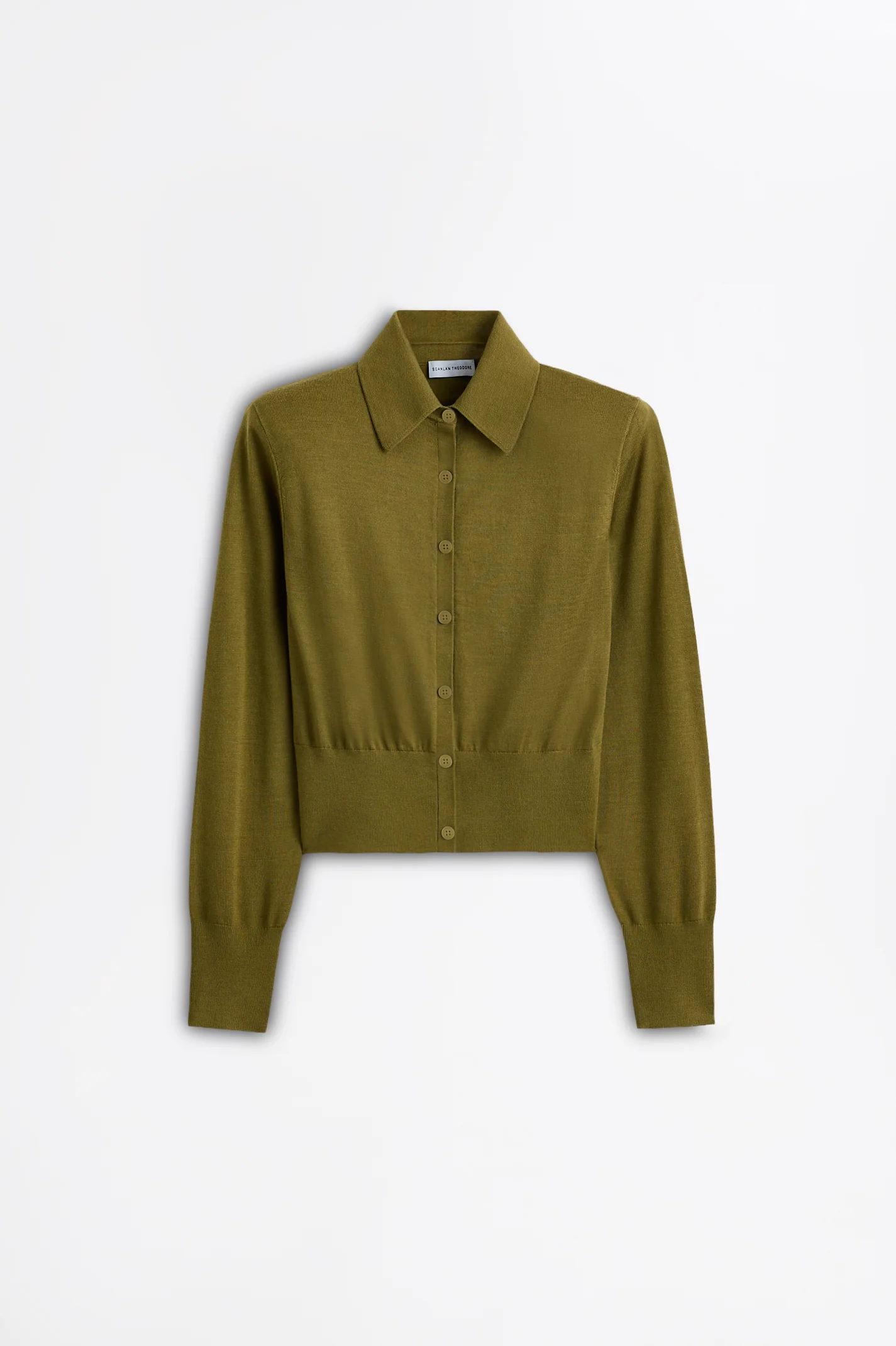 SILK MERINO KNIT SHIRT - Image 2
