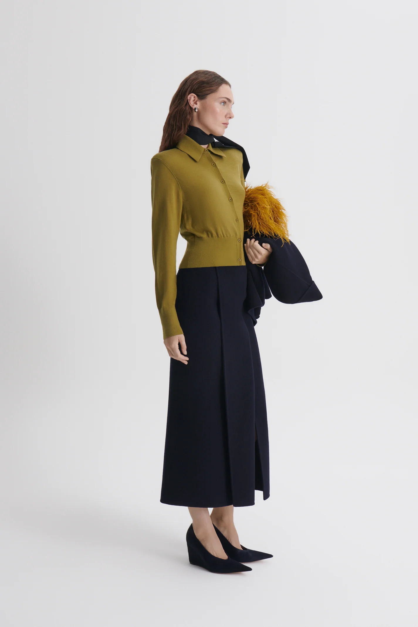 SILK MERINO KNIT SHIRT - Image 5
