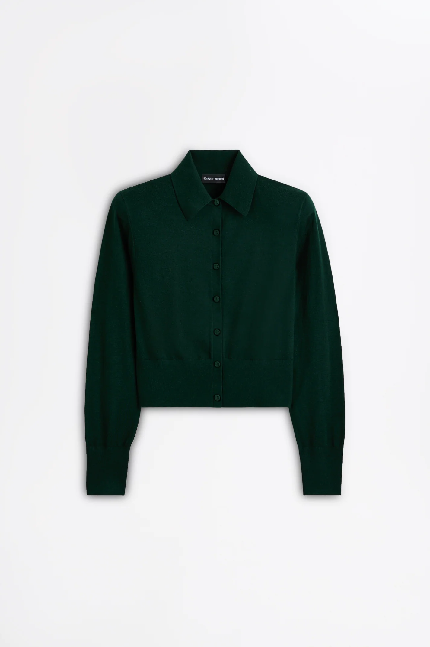 SILK MERINO KNIT SHIRT - Image 2
