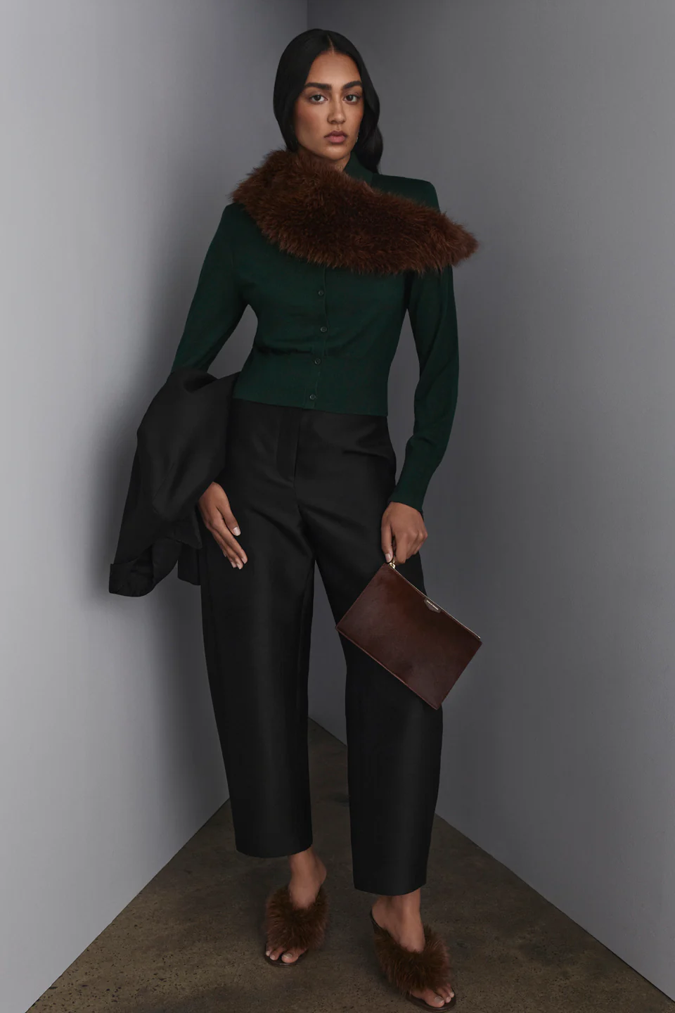 SILK MERINO KNIT SHIRT - Image 3