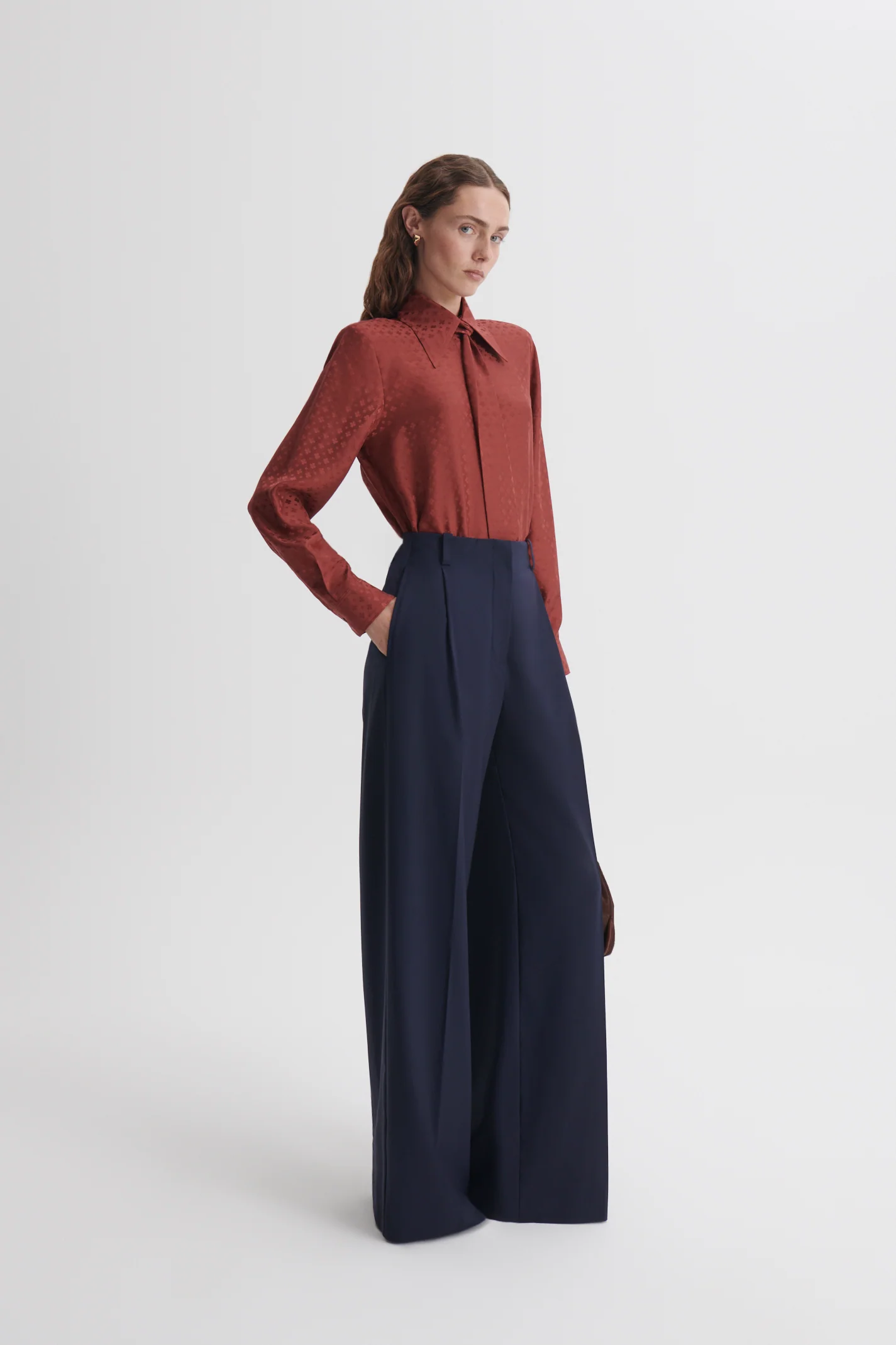 SILK POPPY JACQUARD SHIRT - Image 6
