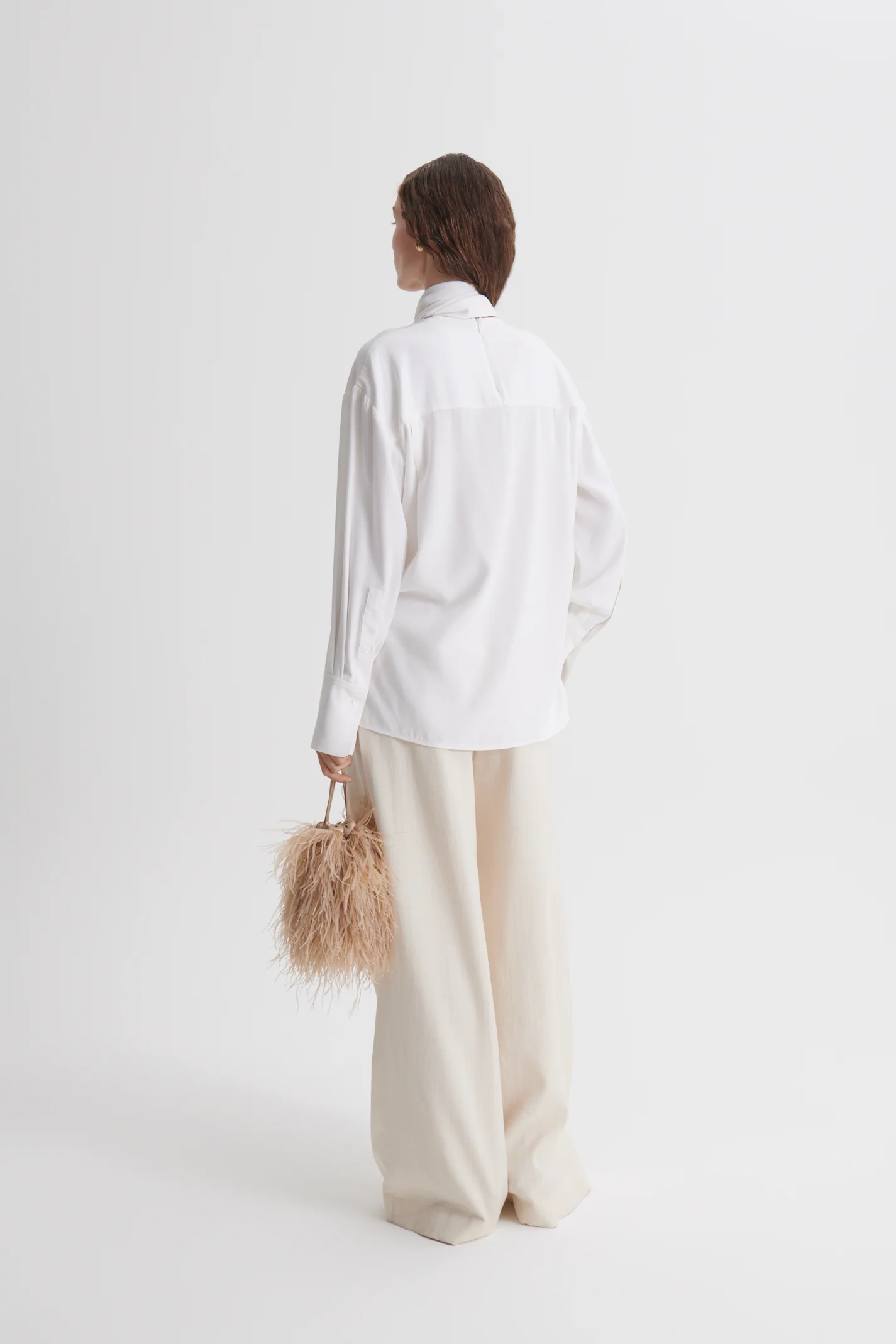 SILK SATIN BLOUSE - Image 5