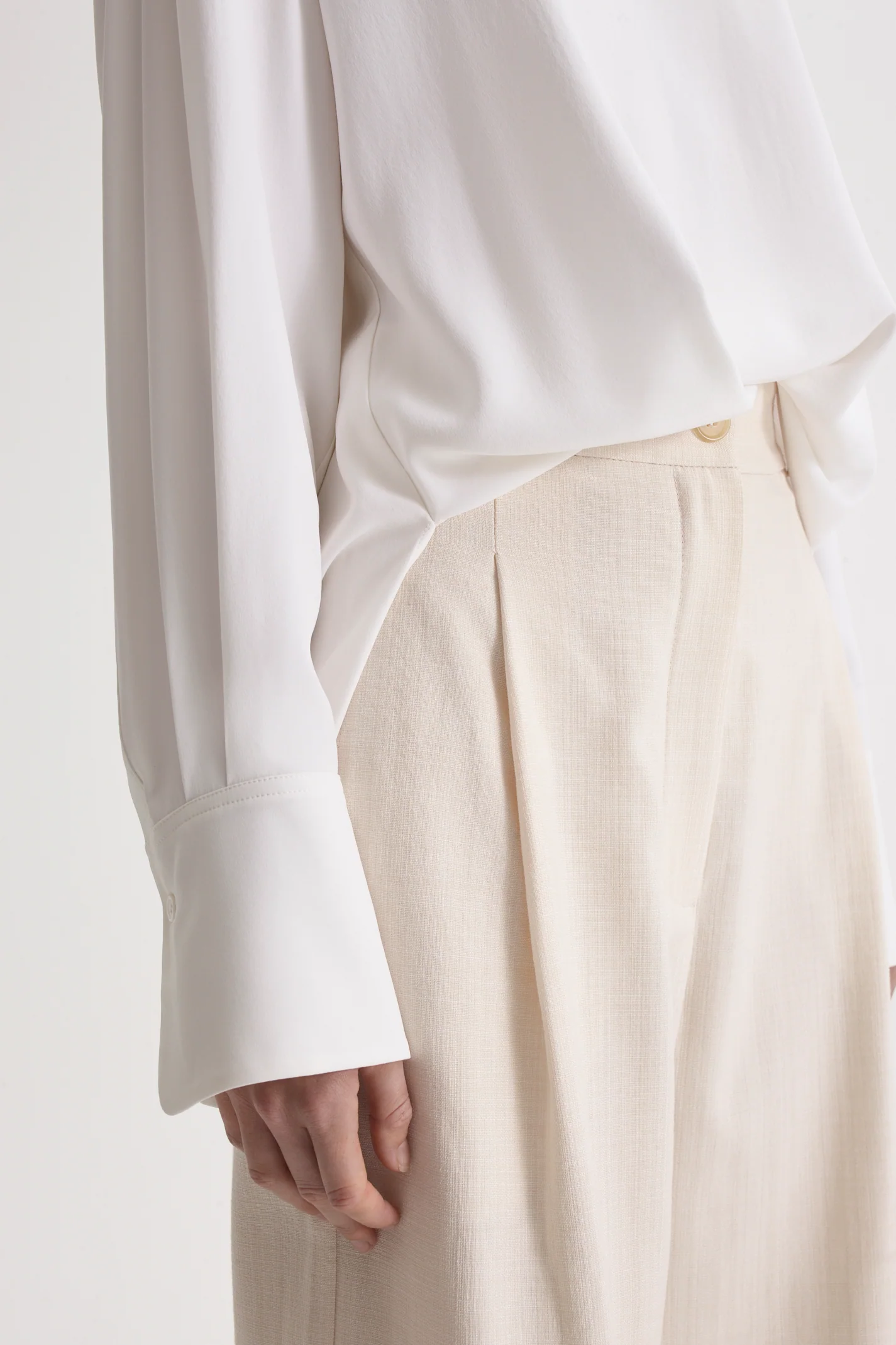 SILK SATIN BLOUSE - Image 6