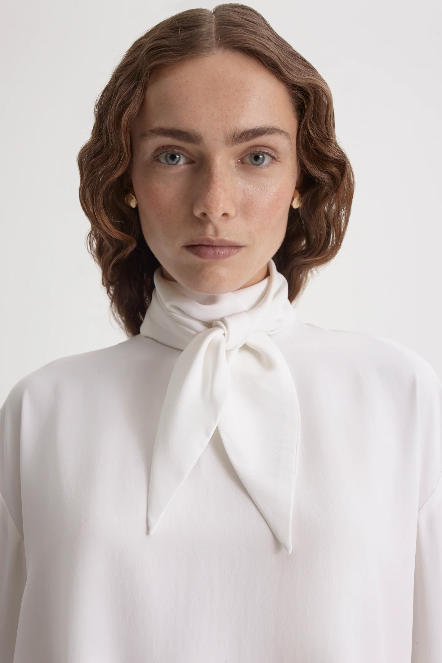 SILK SATIN BLOUSE - Image 7