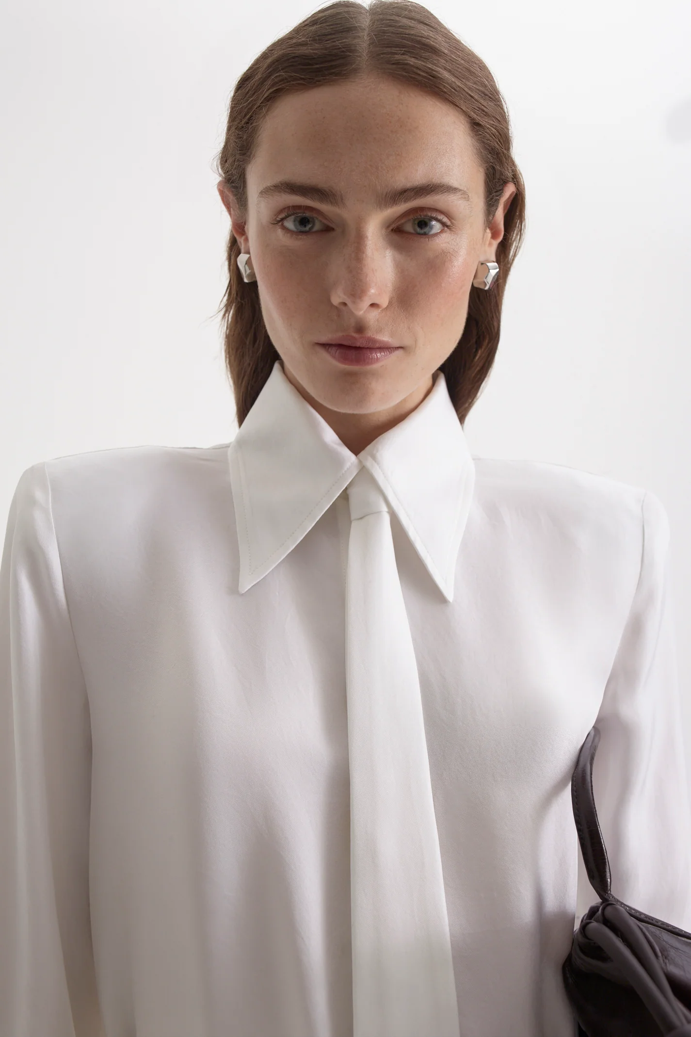 SILK TWILL TIE SHIRT - Image 7