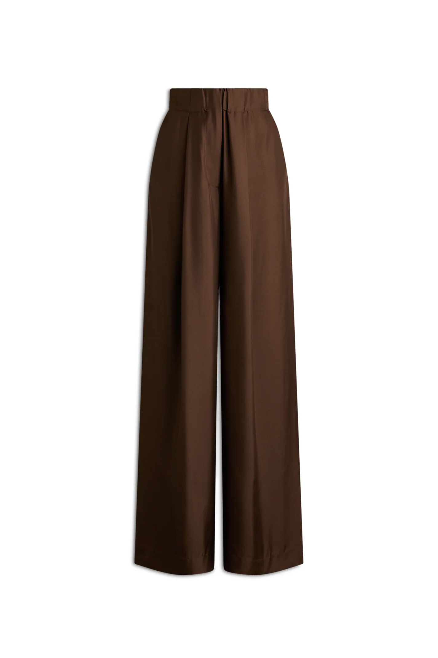 SILK TWILL TROUSER