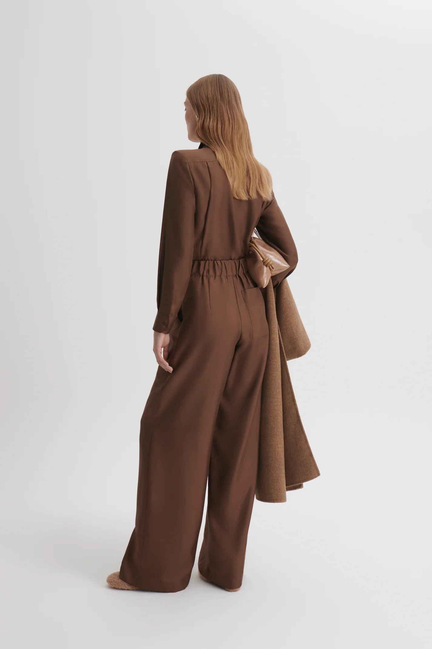 SILK TWILL TROUSER - Image 5