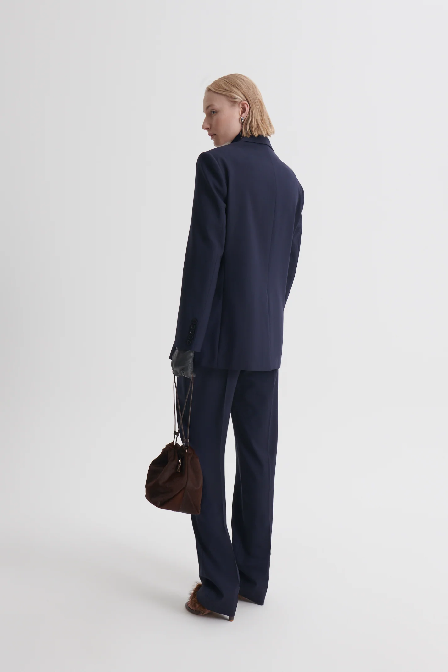 TAILORED SLIM LEG TROUSER - Image 5