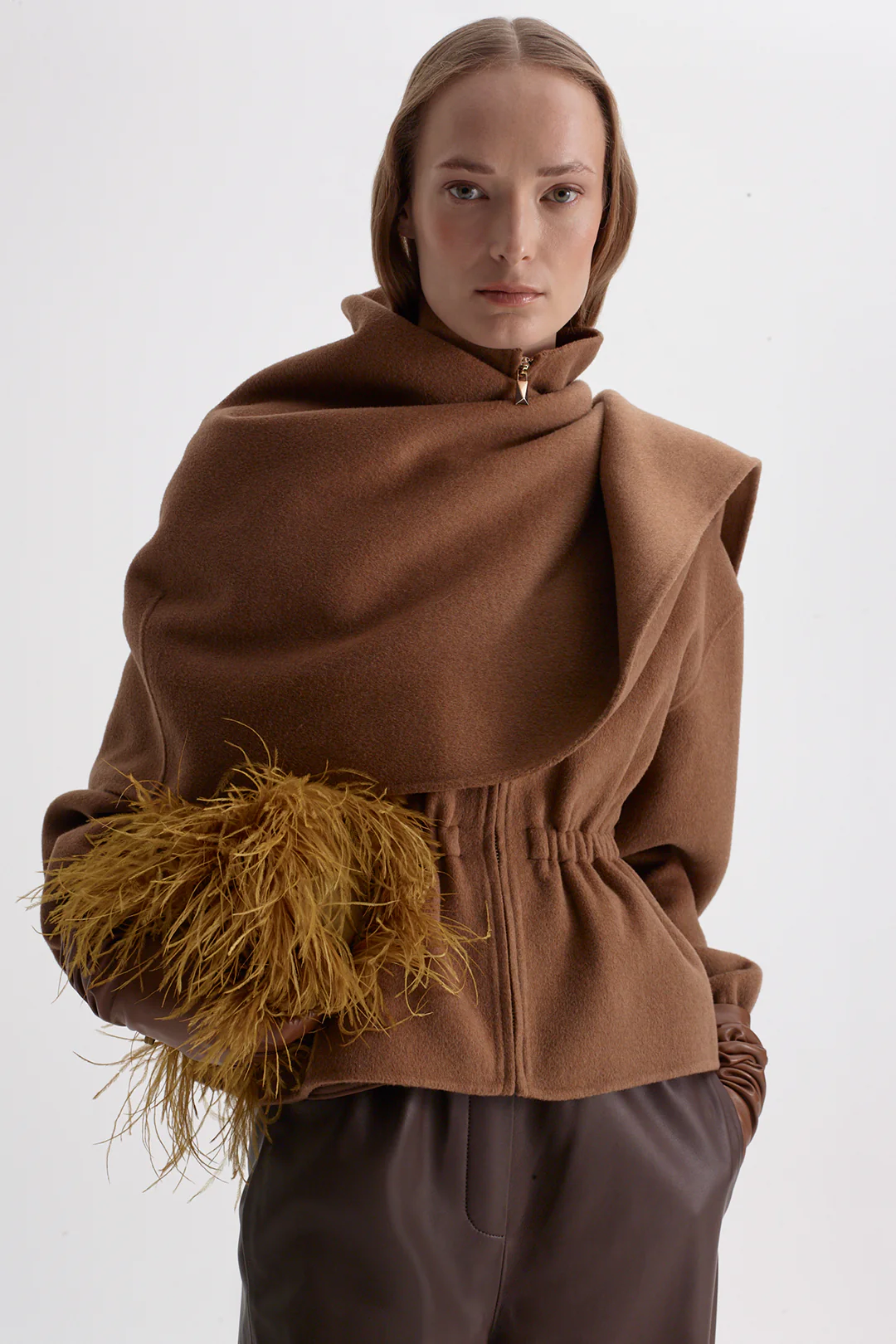 SOFT CAPE SCARF - Image 7
