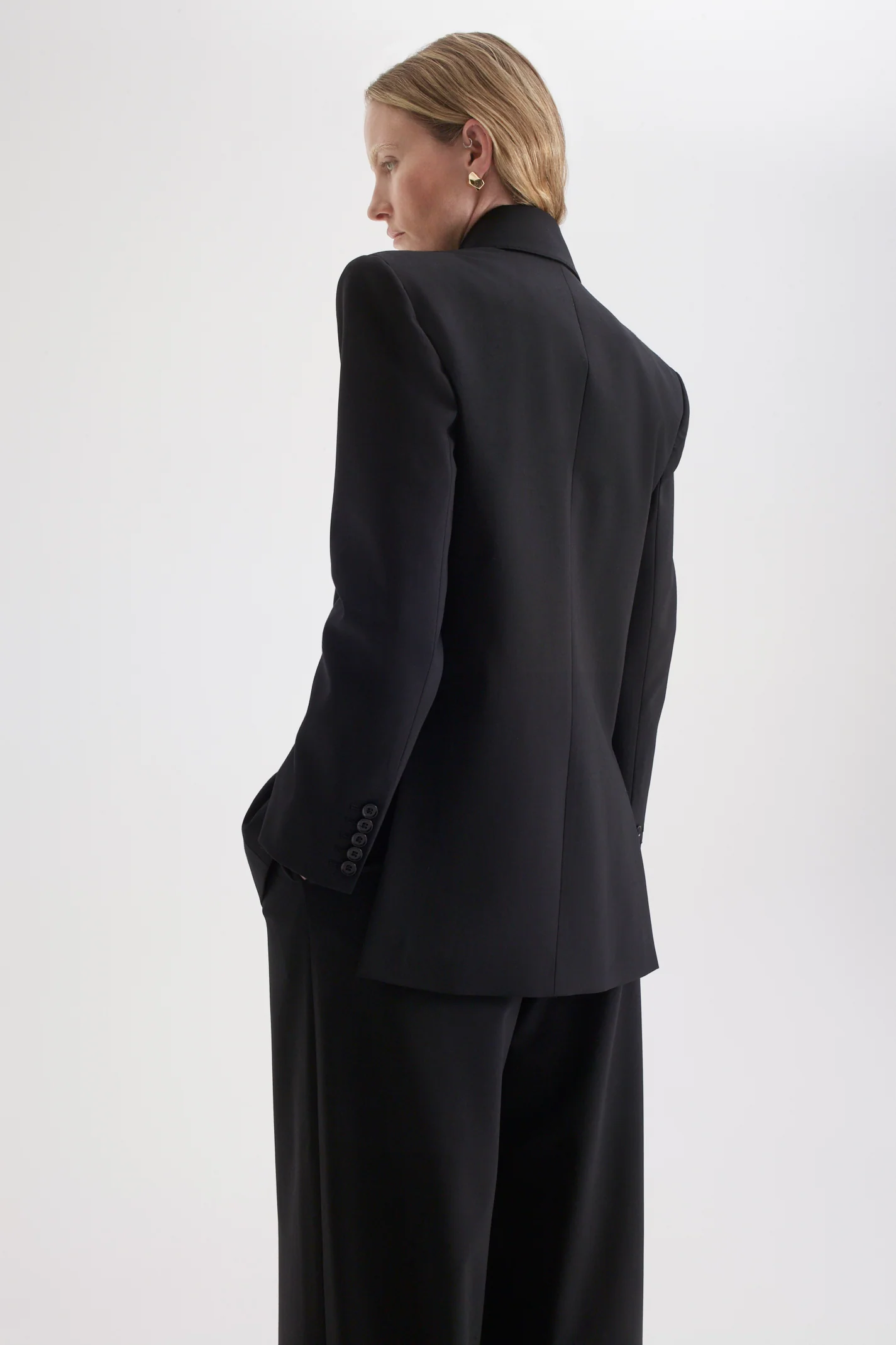 SOFT DOUBLE BREASTED JACKET - Image 10