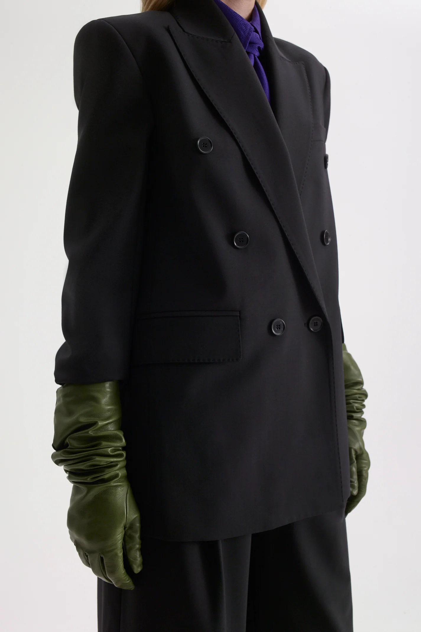 SOFT DOUBLE BREASTED JACKET - Image 8