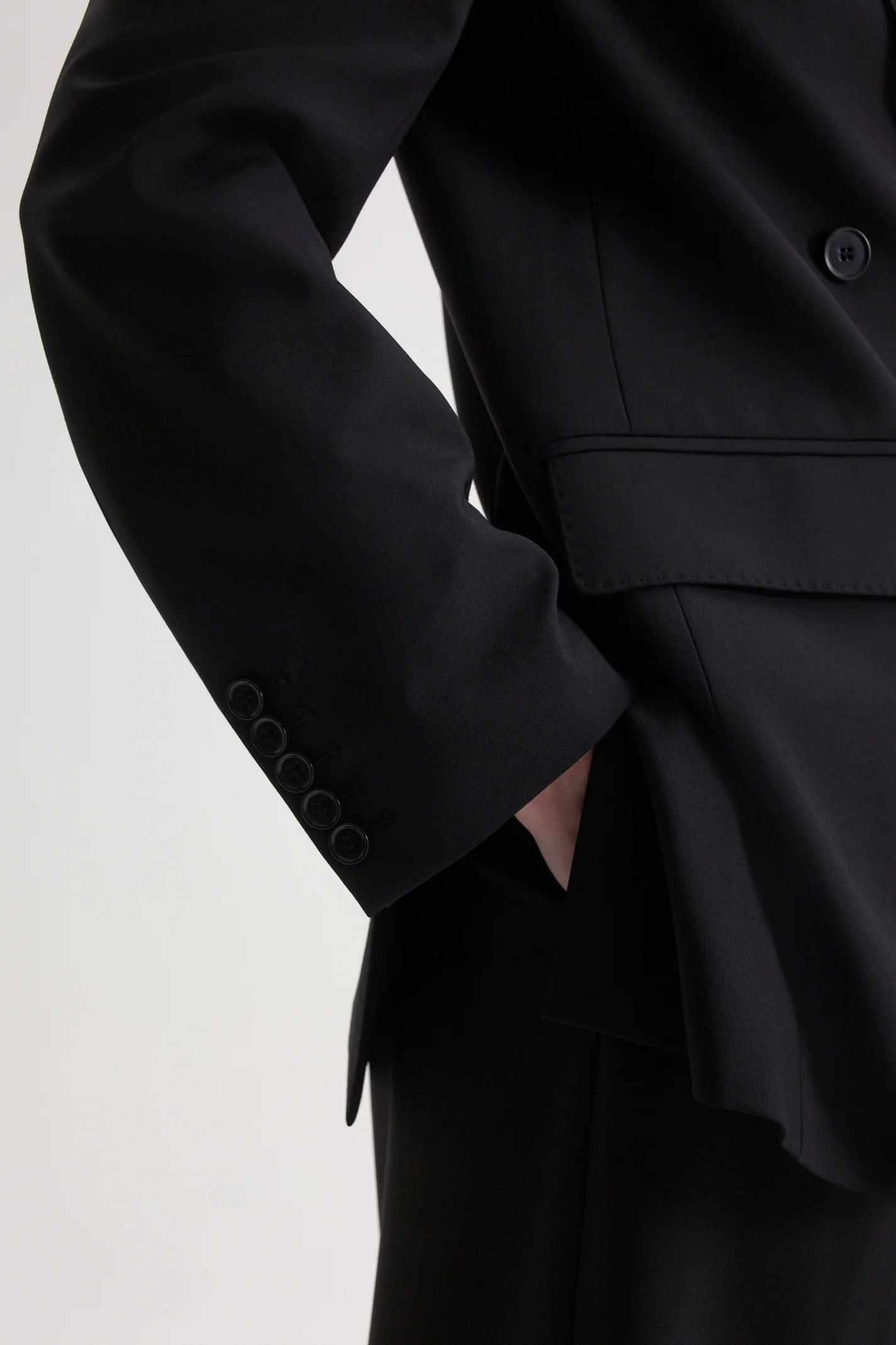 SOFT DOUBLE BREASTED JACKET - Image 9