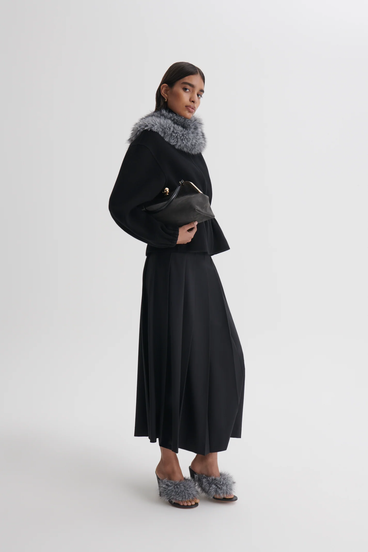 SOFT PLEAT SKIRT - Image 6